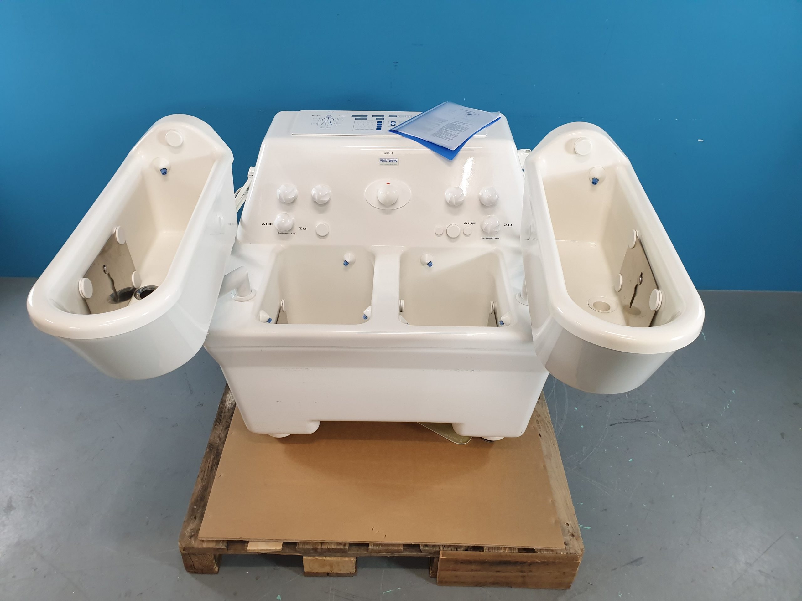 Trautwein GI-VZ Vier-Zellen-Bad // Cell Galvanic Bath