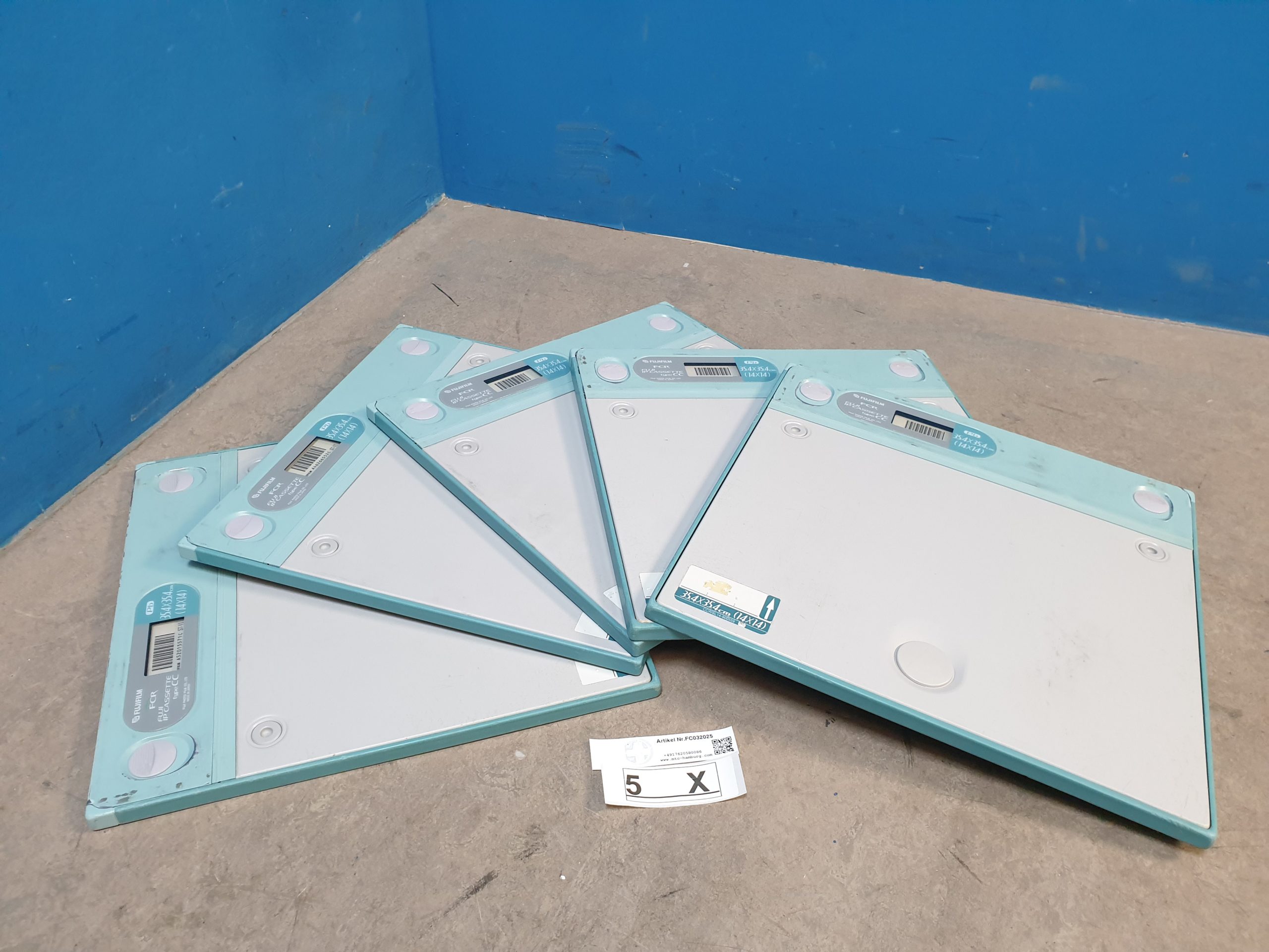 FujiFilm FCR IP cassette type cc 35,4X35,4 14X14 cm