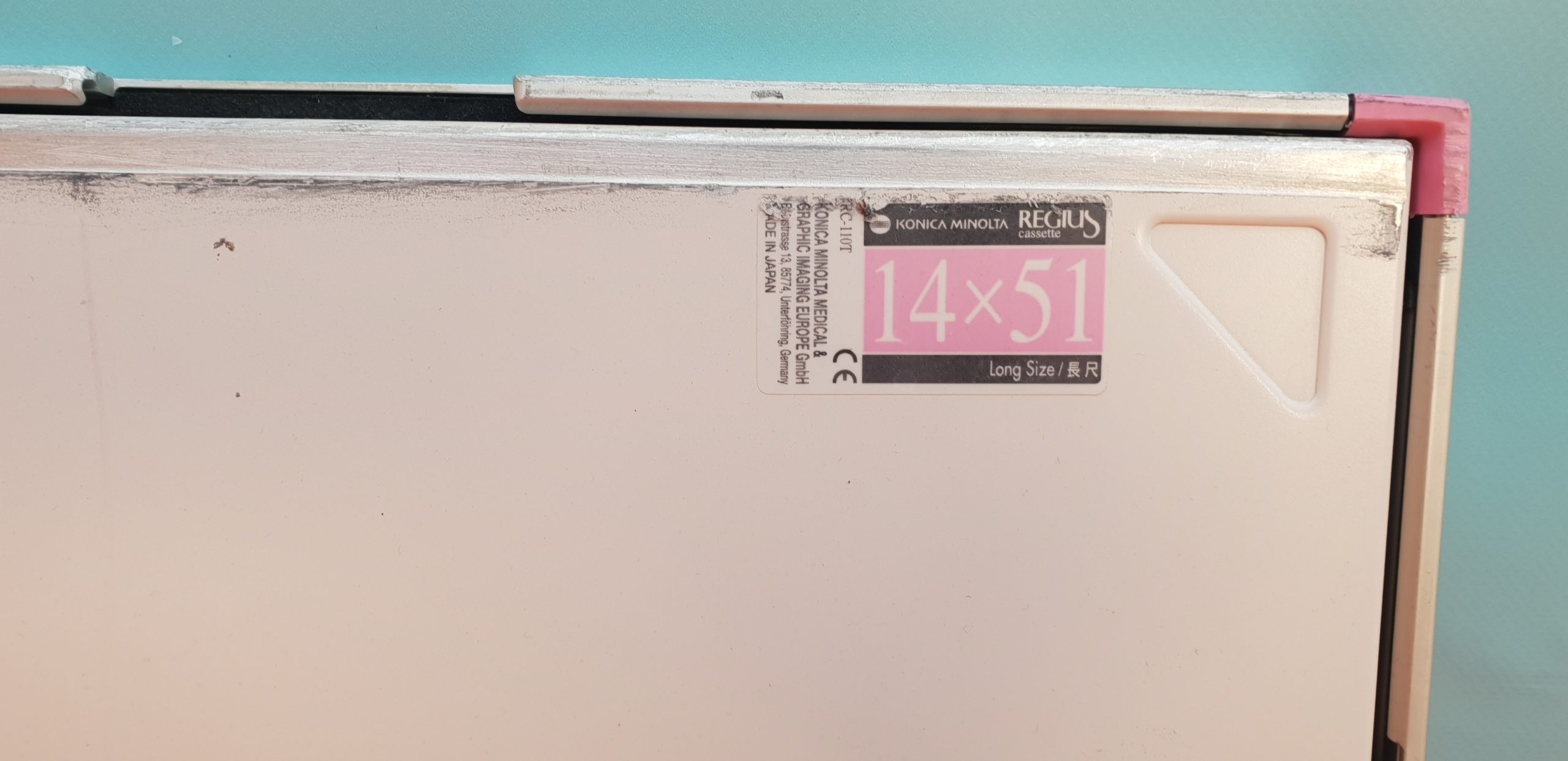 Konica Minolta Regius Rc-101T 14 X 51 Cassette Plate