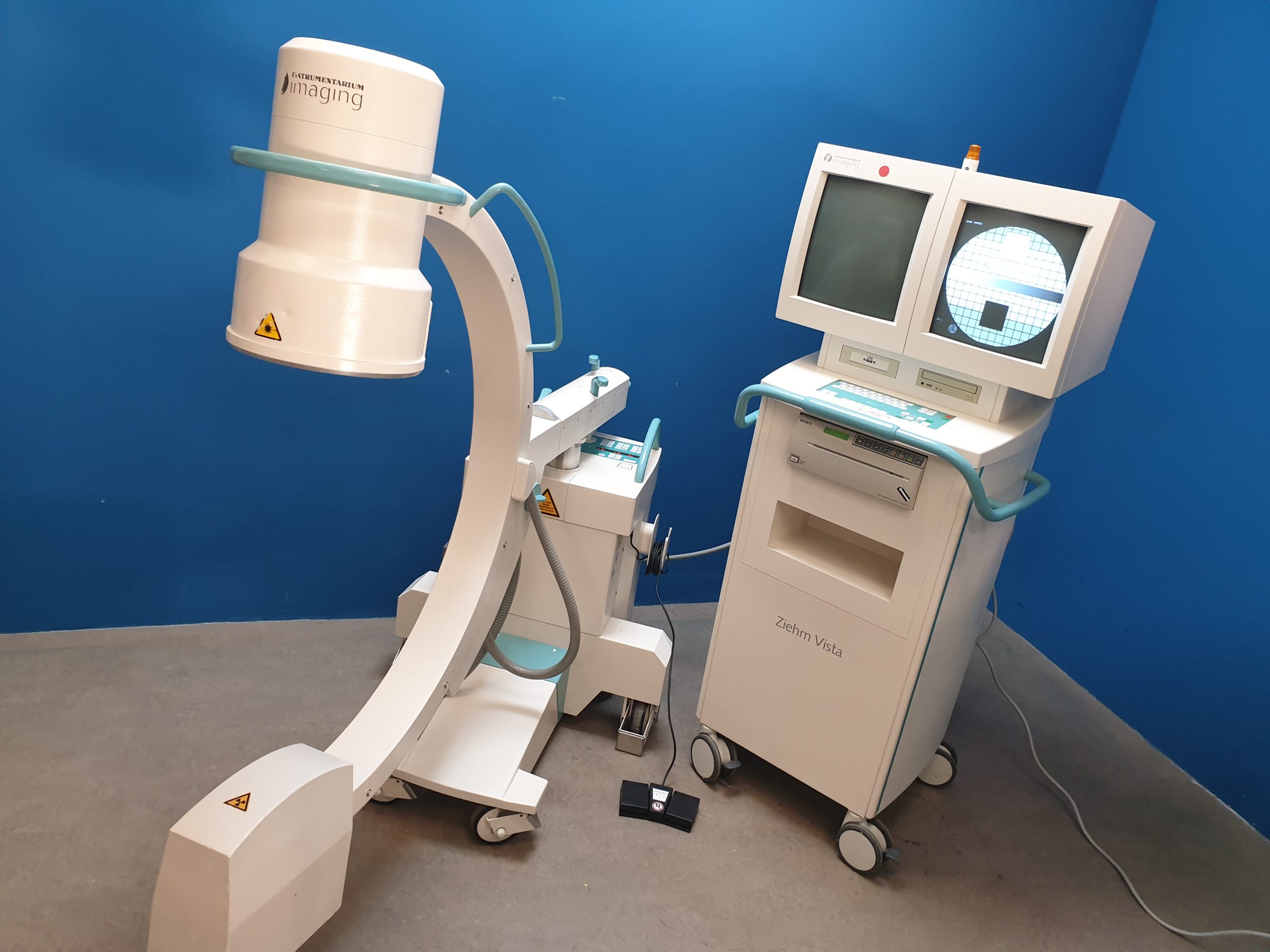 Ziehm Vista // Ziehm C Bogen C Arm mit Doppel-Monitore