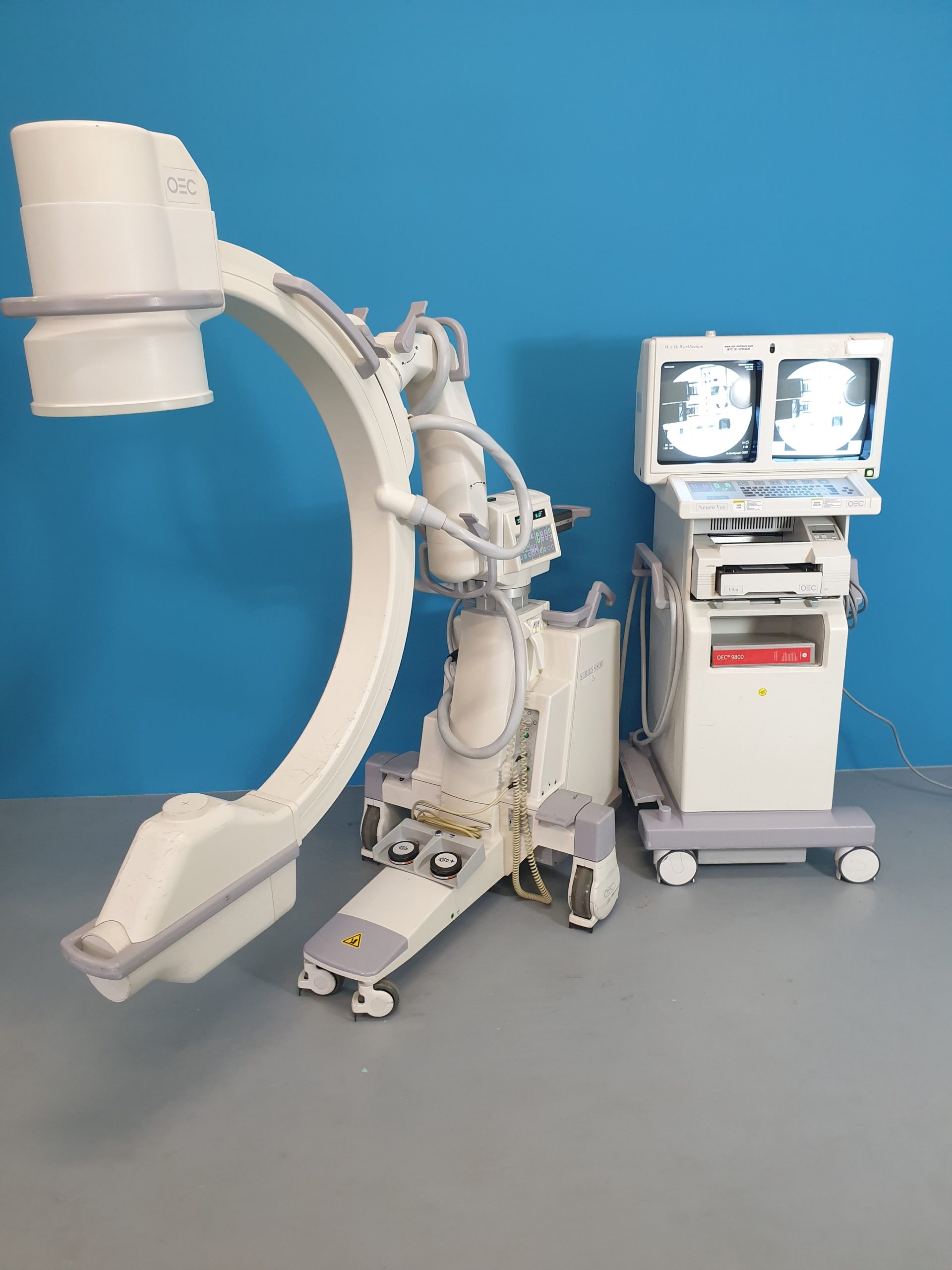 GE OEC 9800 Neurovascular Neuro Vas C-Arm C BOGEN