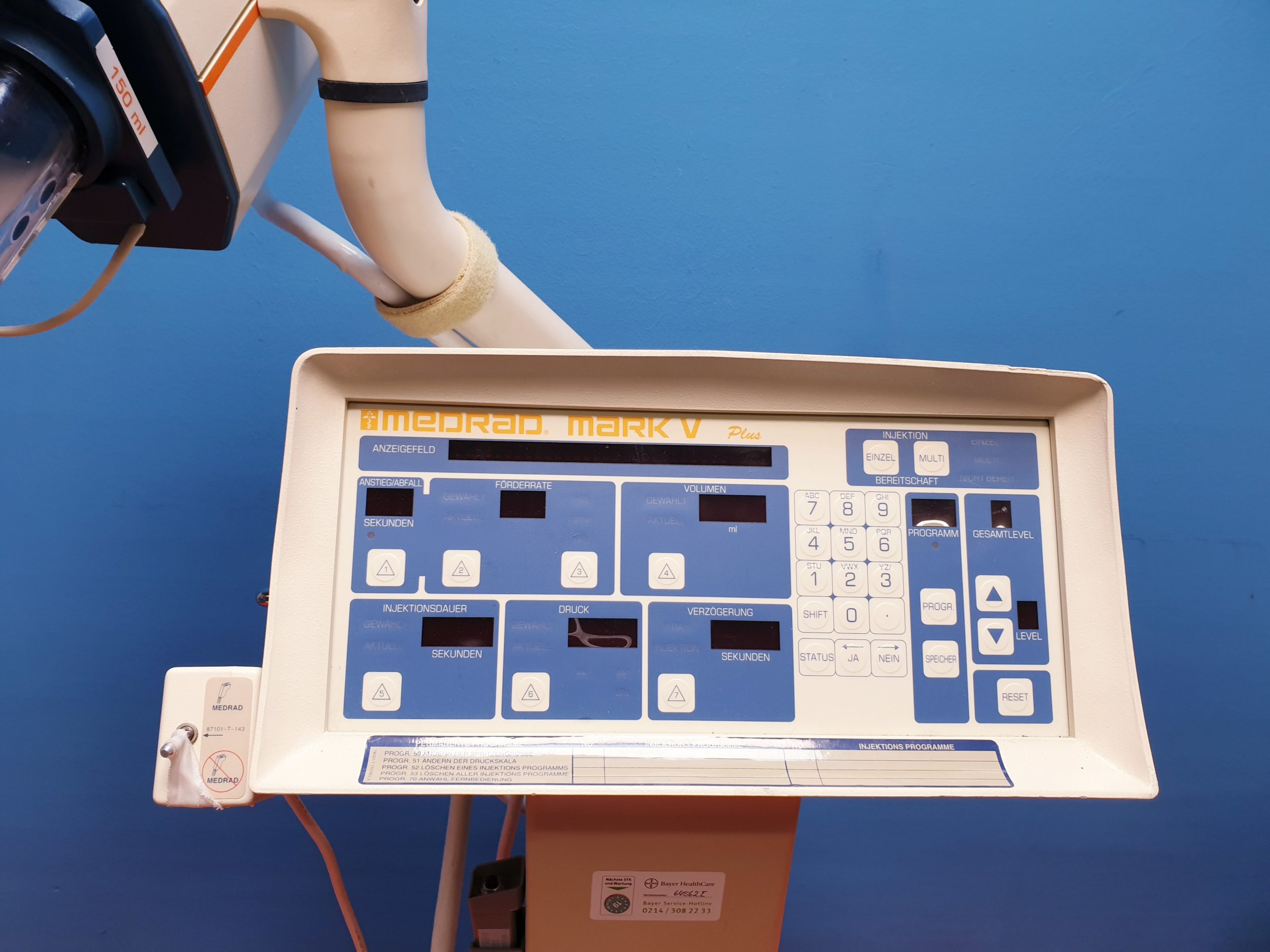 MEDRAD Mark V plus 516S Injektionssystem, Injektor