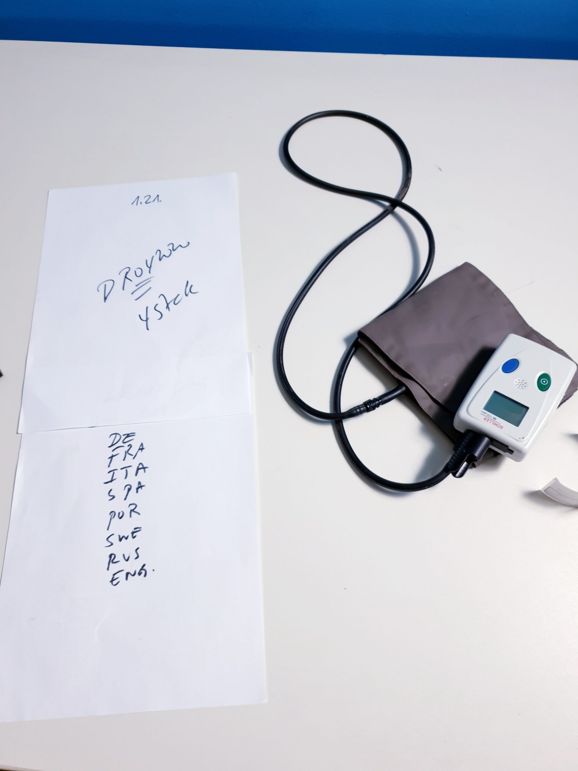 SCHILLER BR-102 Plus Langzeit Blutdruck-Rekorder BD-Holter 4STCK SW 1 21