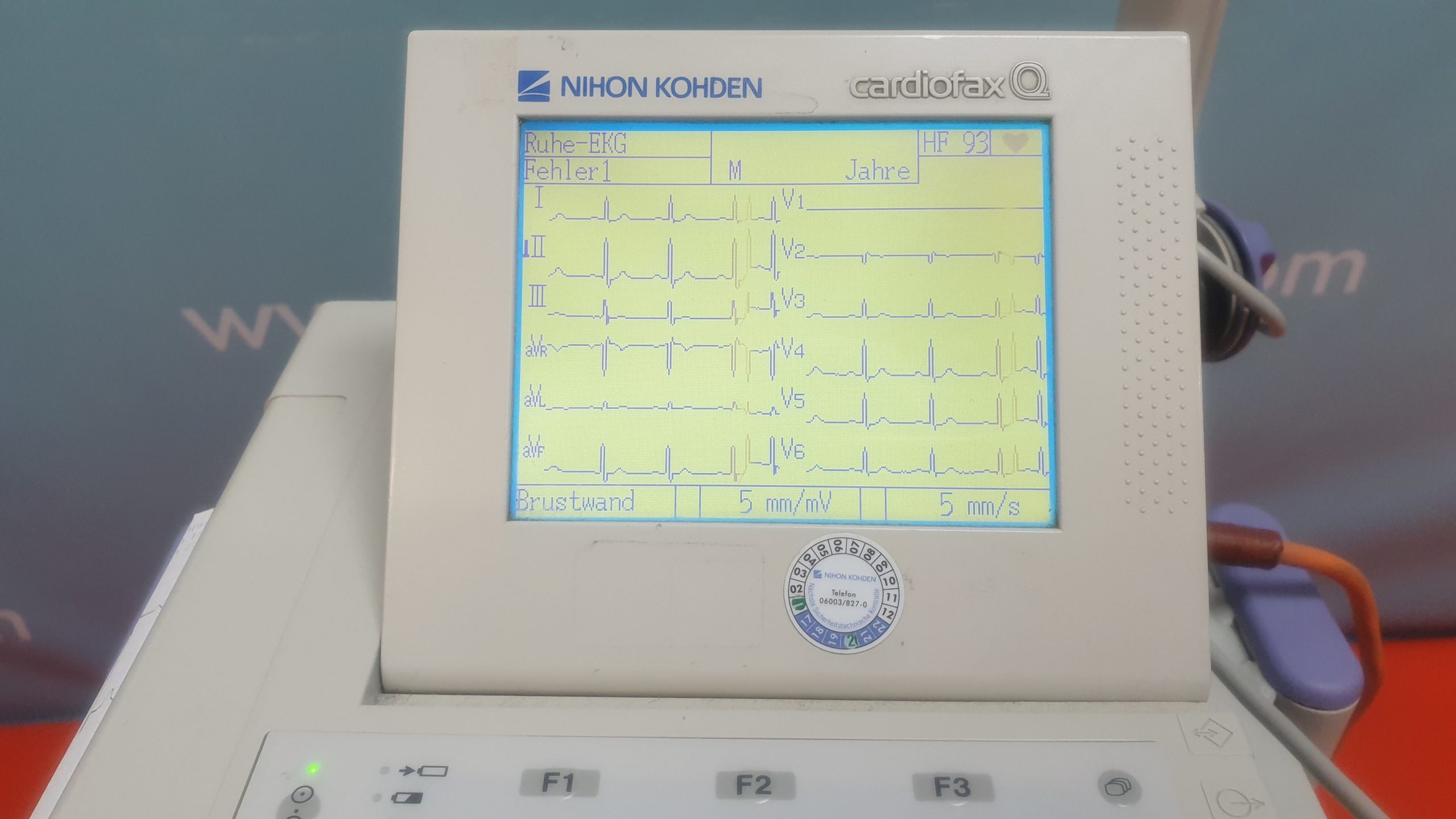 Nihon Kohden ECG-9132K Elektro Kardiograph Cardiofax