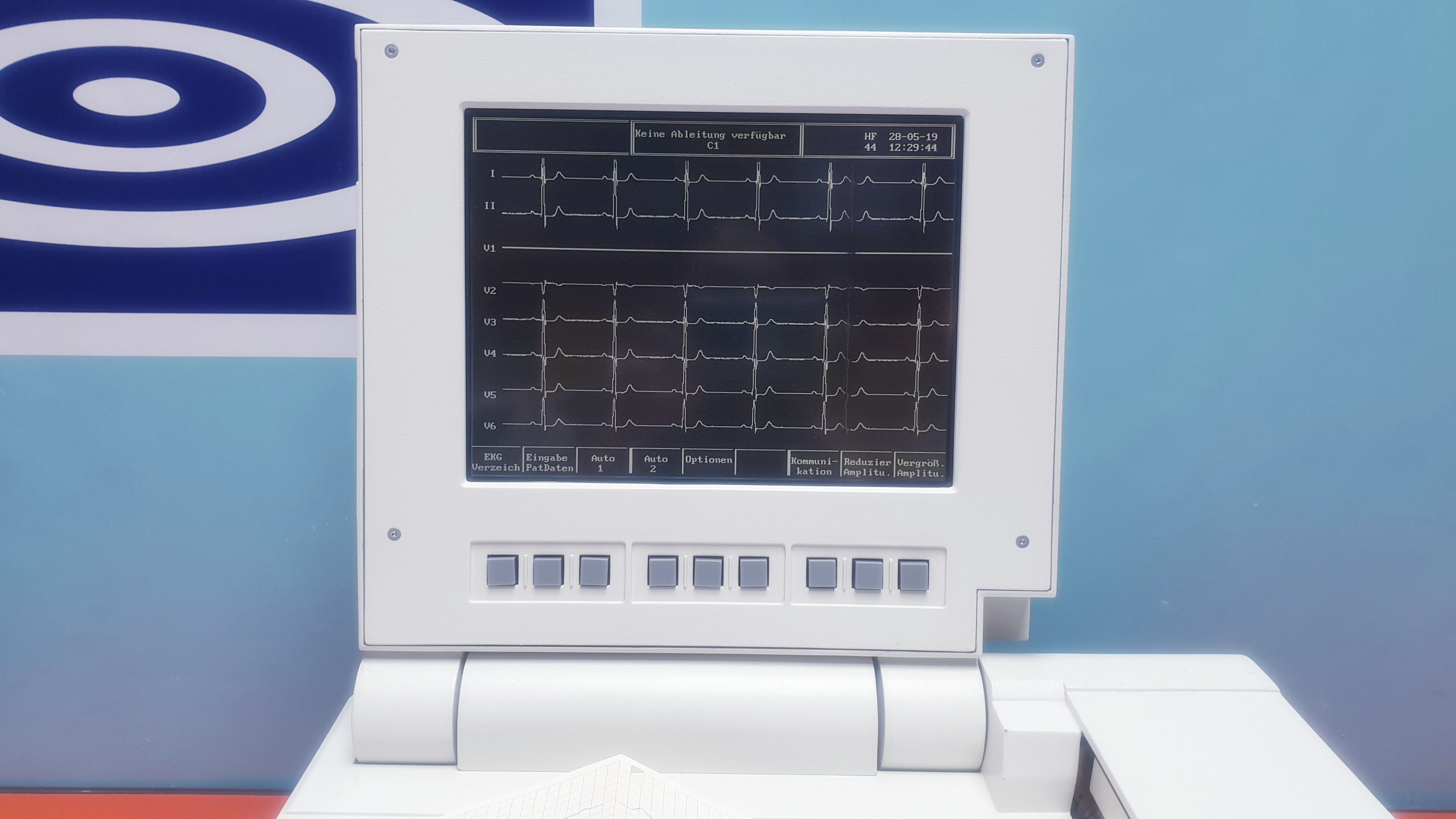 Siemens Megacart ECG unit // EKG mit Ableitungskabel