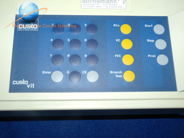 CUSTO VIT SPIROMETER / Lungenfunktionsgerät Handstück- Sensor