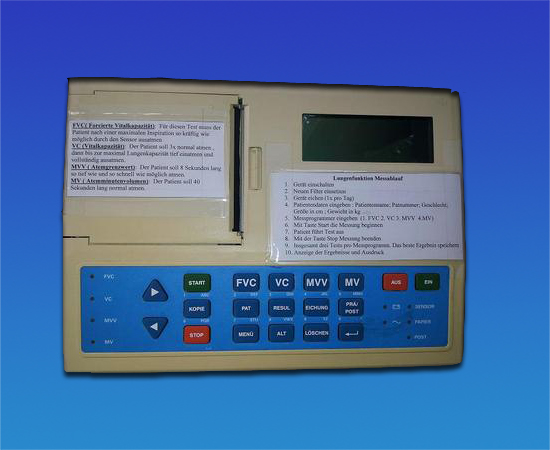 Schiller Spirometer / Lungenfunktionsmessgerät Spirovit sp-1