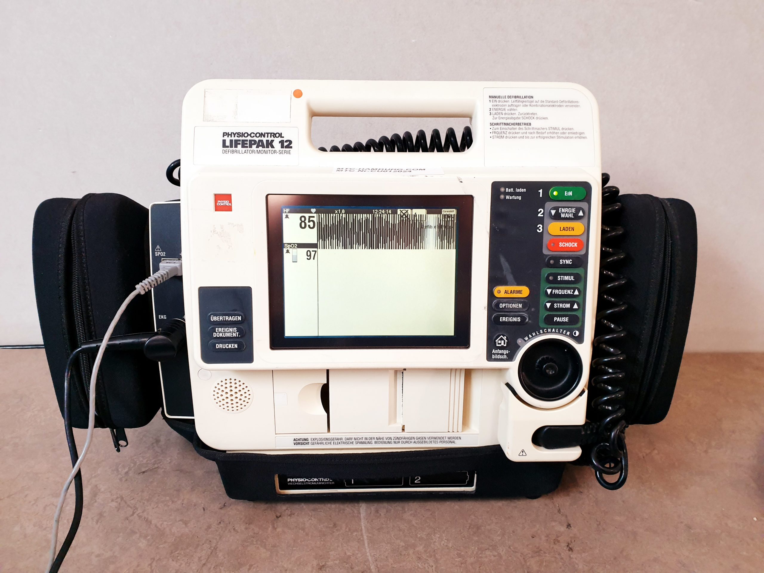 Medtronic Lifepak 12 Defi Defibrilator