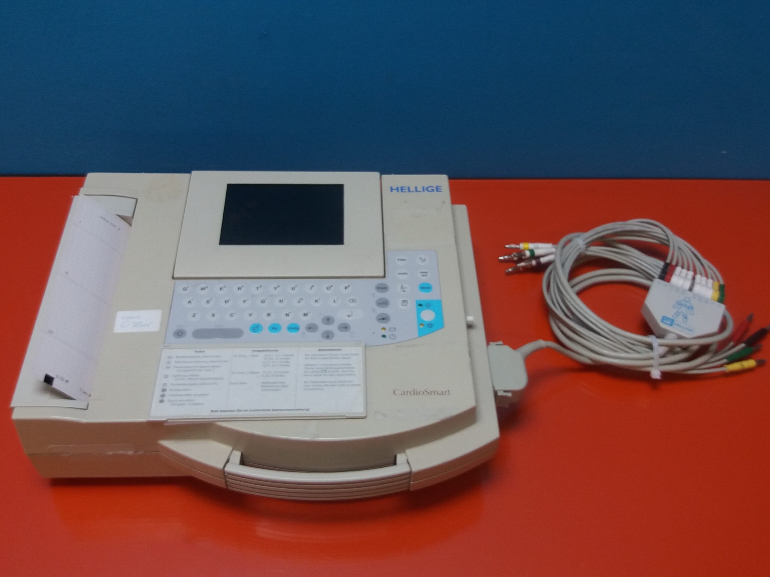 Maquet Hellige CardioSmart EKG 12-Kanal, ECG