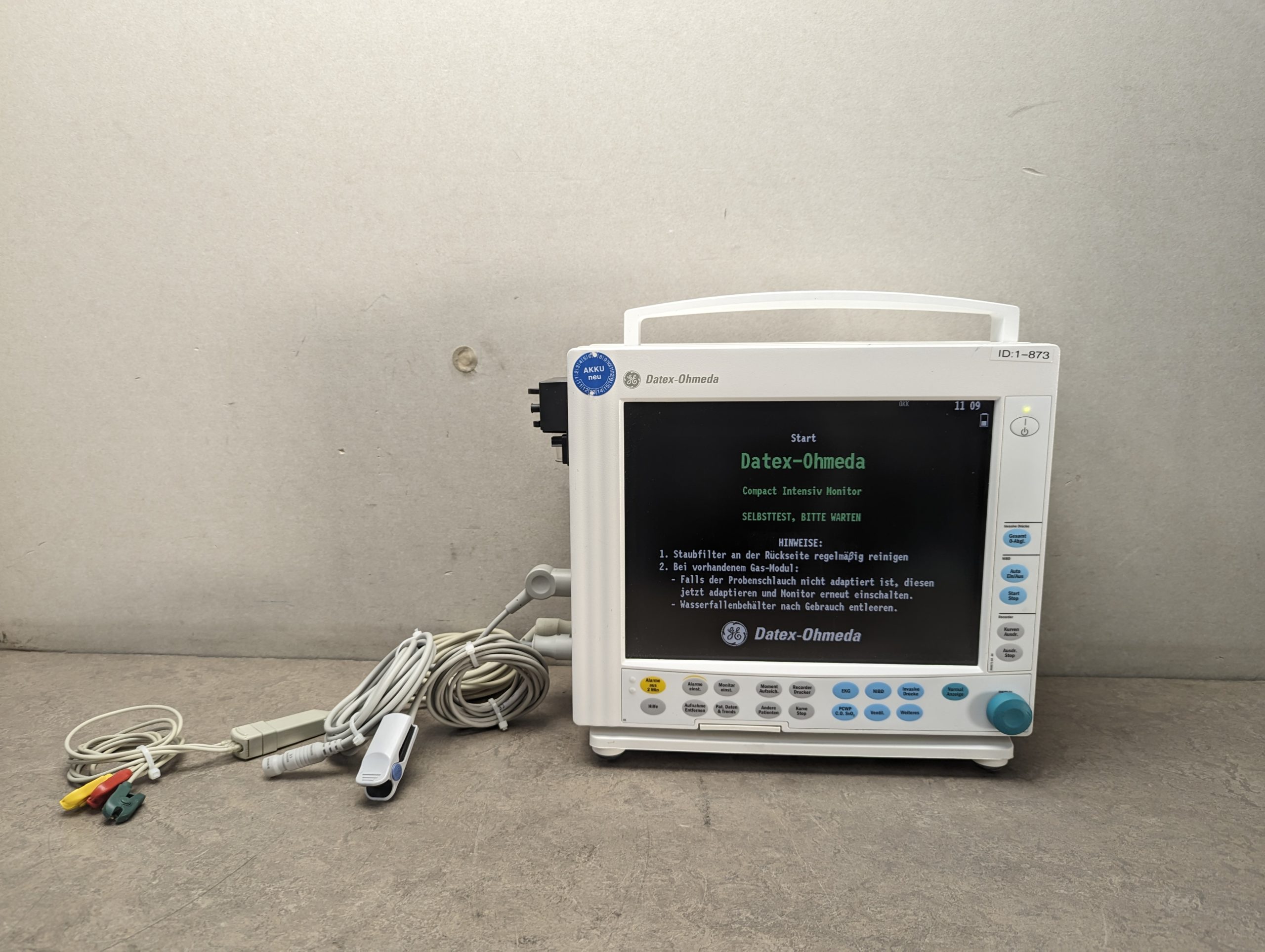 Datex Ohmeda Monitor + M-CAIiO Modul