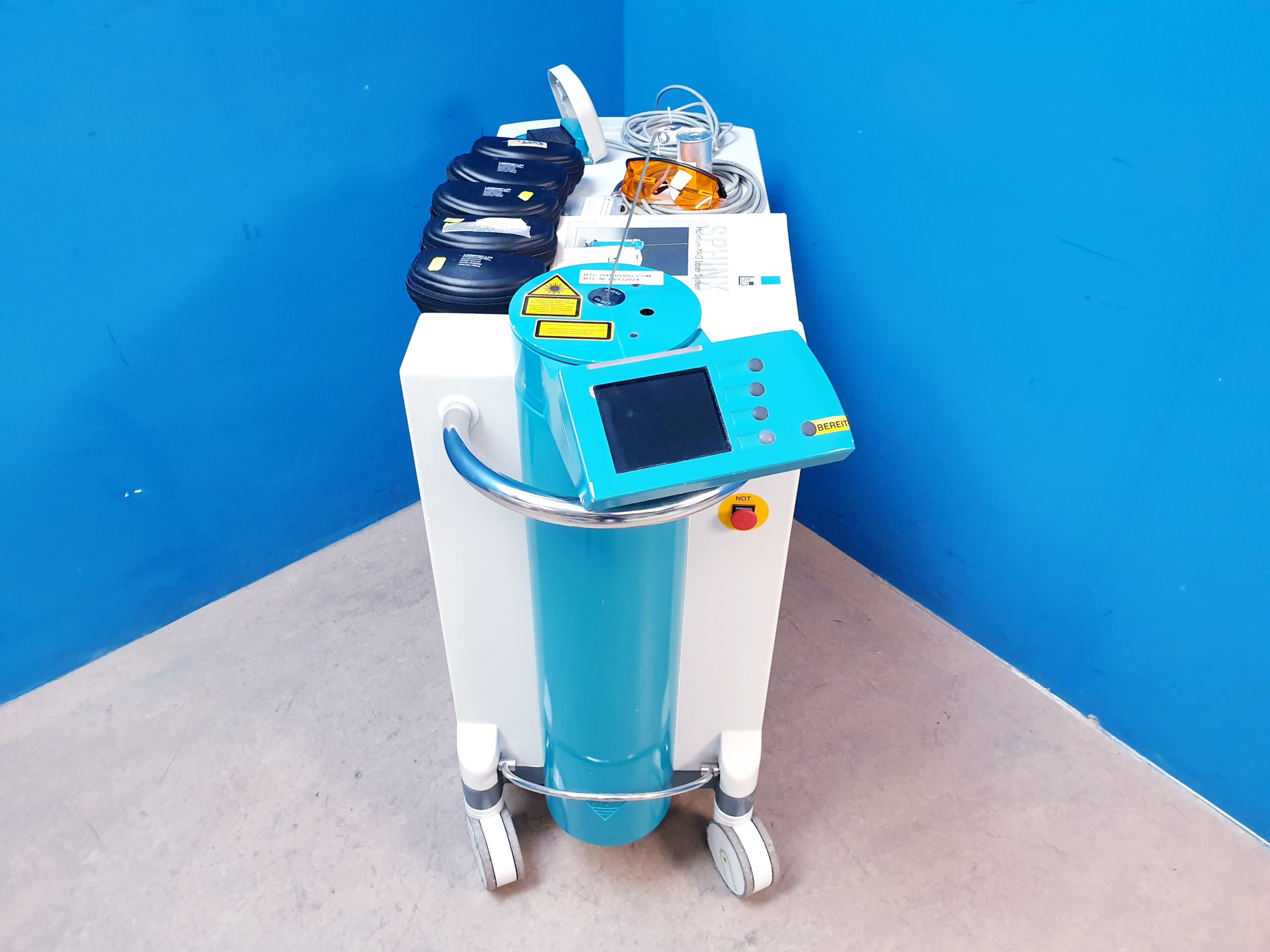 Sphinx Holmium-YAG Laser System mit Fußschalter