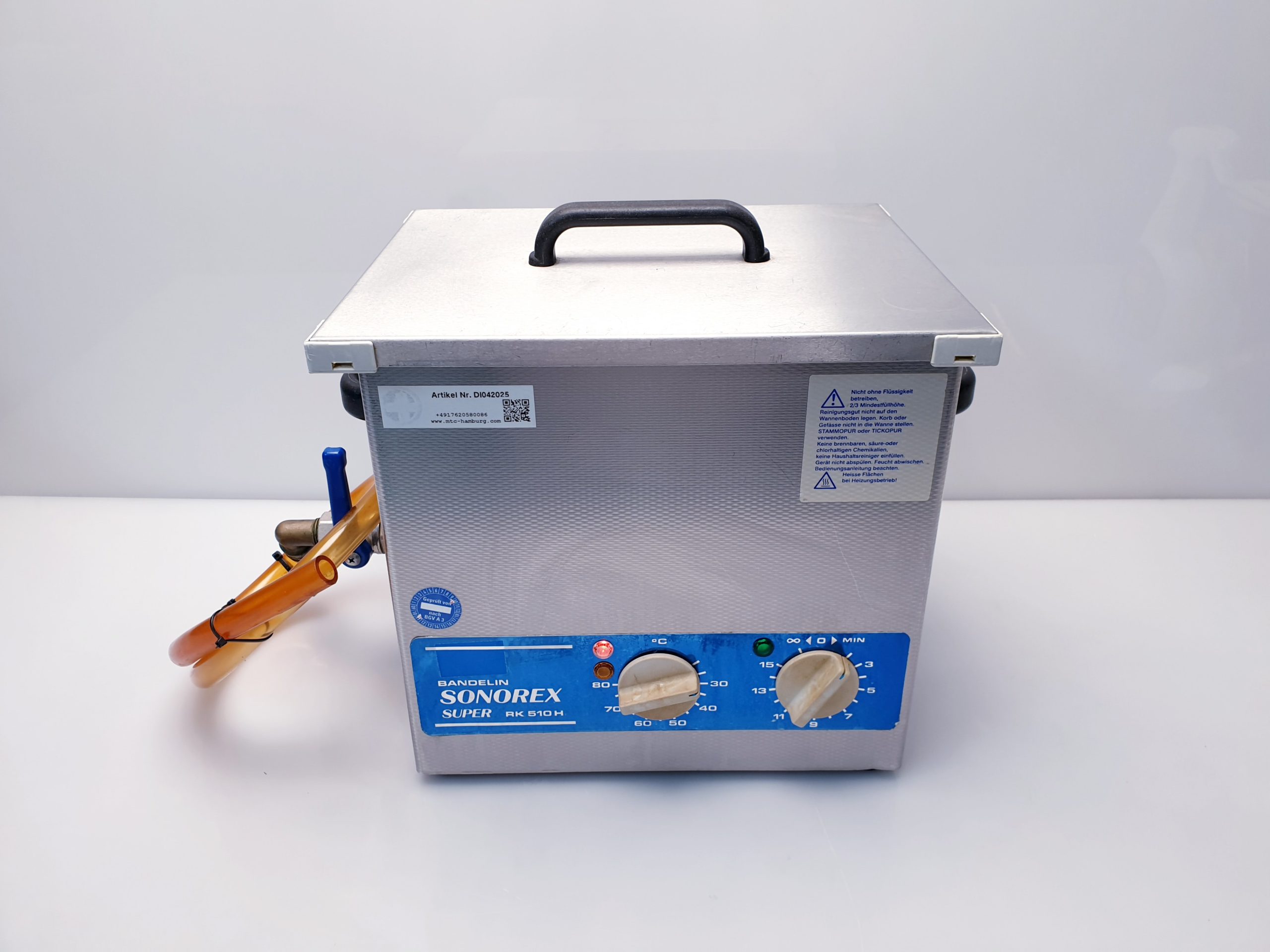 Bandelin SONOREX SUPER RK 510 H – RK510H Ultraschallreiniger