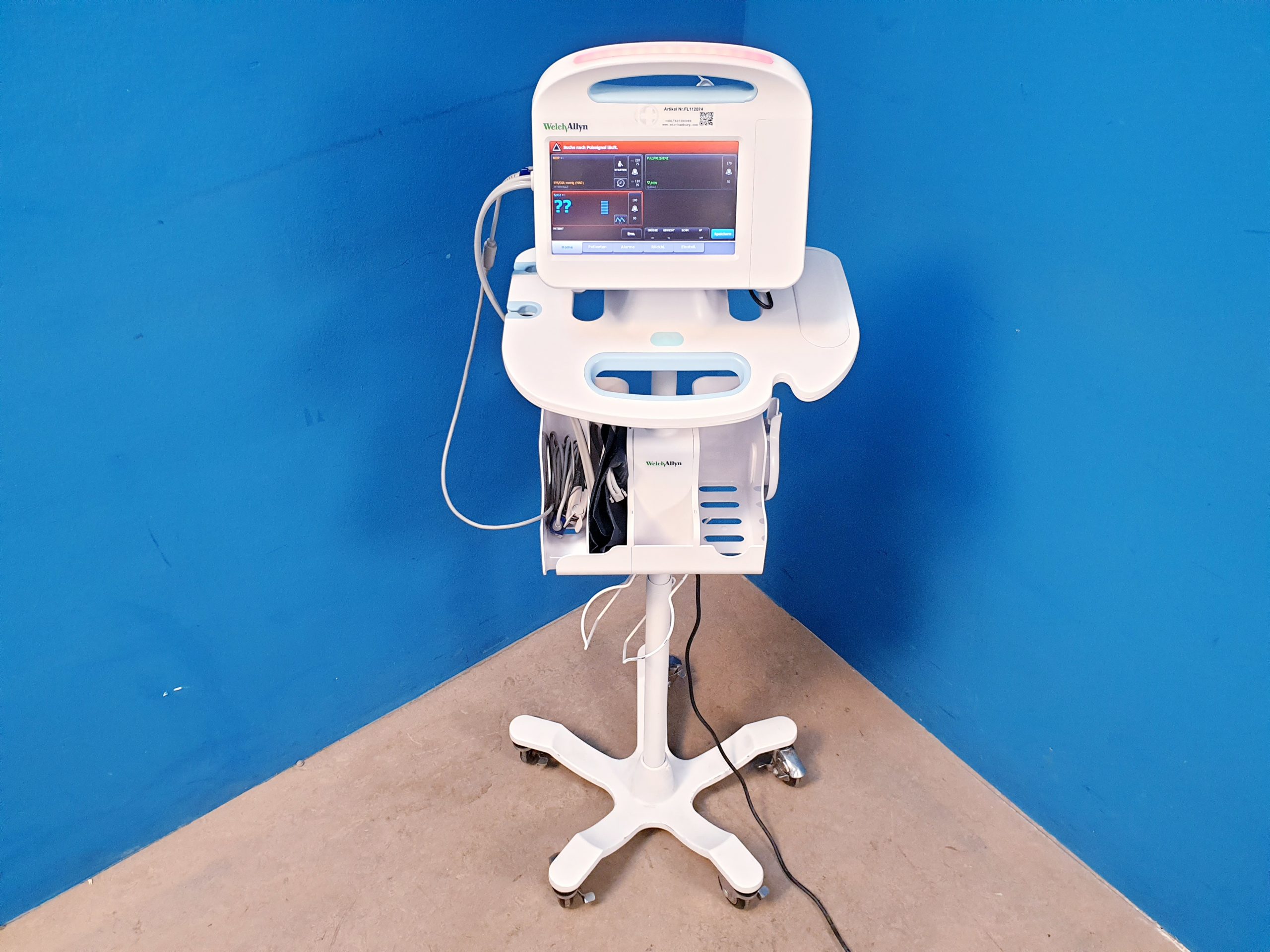 Welch Allyn Vital Signs Monitor 6000 Series – Fahrbar