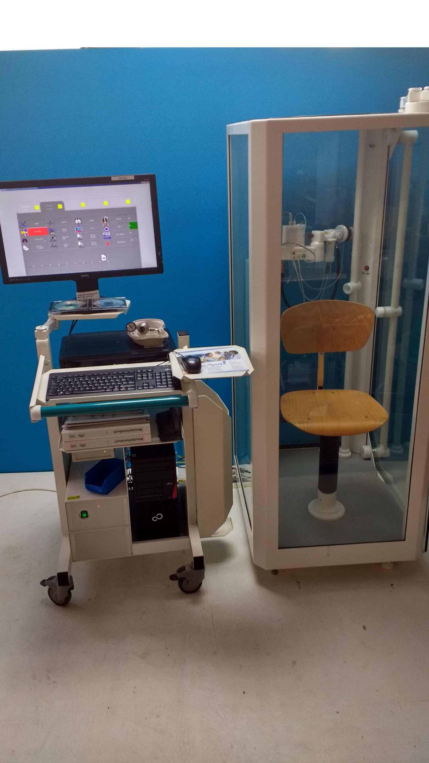 ZAN500 Bodyplethysmographie Kardio- Pulmonale Funktions- Diagnostik