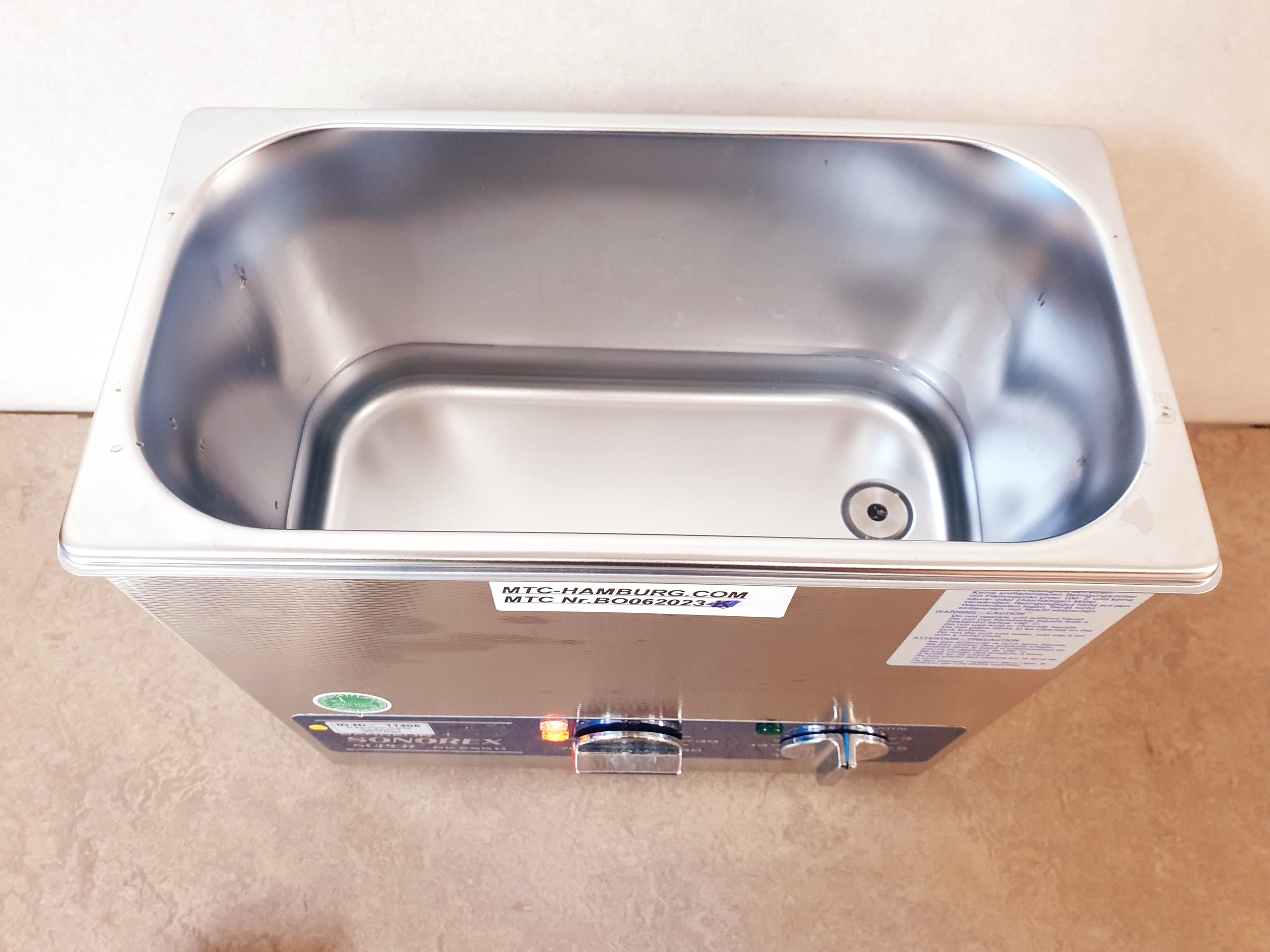 Bandelin SONOREX SUPER RK 255 H – 255H mit Heizung Ultraschallreiniger 5,5 Liter