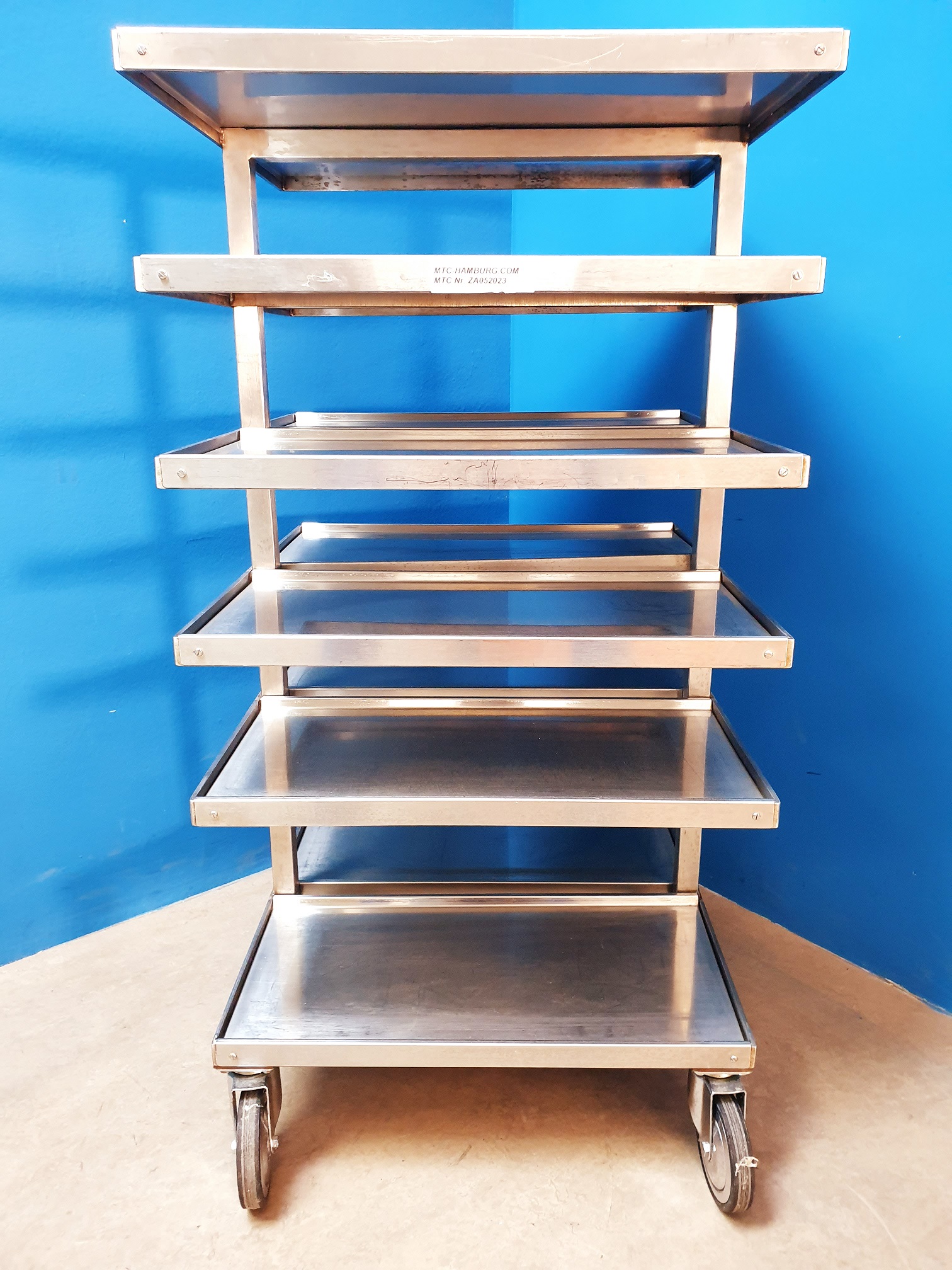 Aesculap Steriraumwagen – Transportwagen – Rollbar