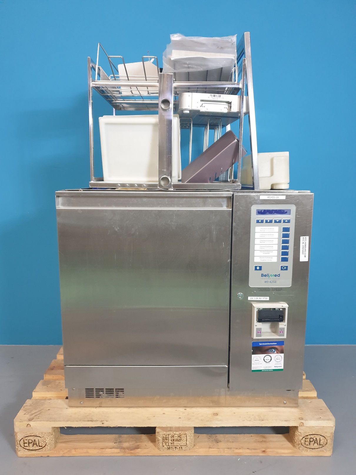 Belimed WD 425 E // WD425E // Reinigungs- und Desinfektionsgerät Endoskopwaschmaschine Endoscopy Desinfector –