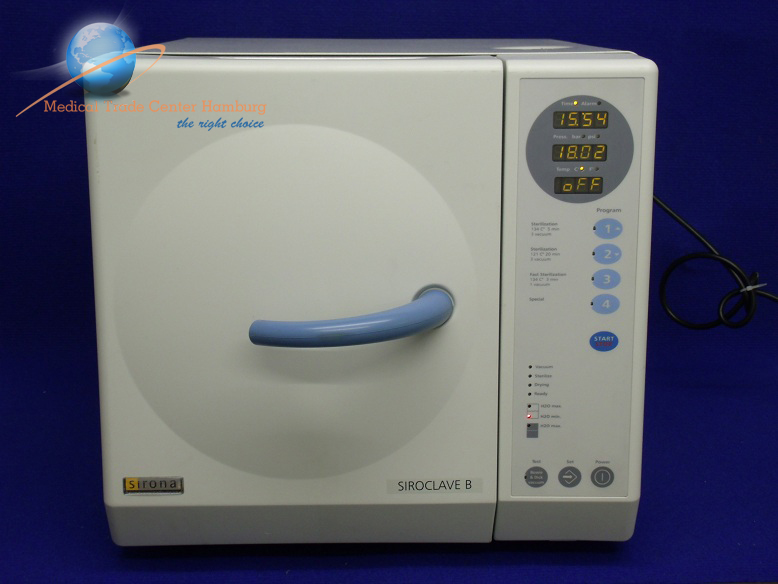 Sirona Siroclave B Autoklav B Klasse Sterilisator Baujahr 2003