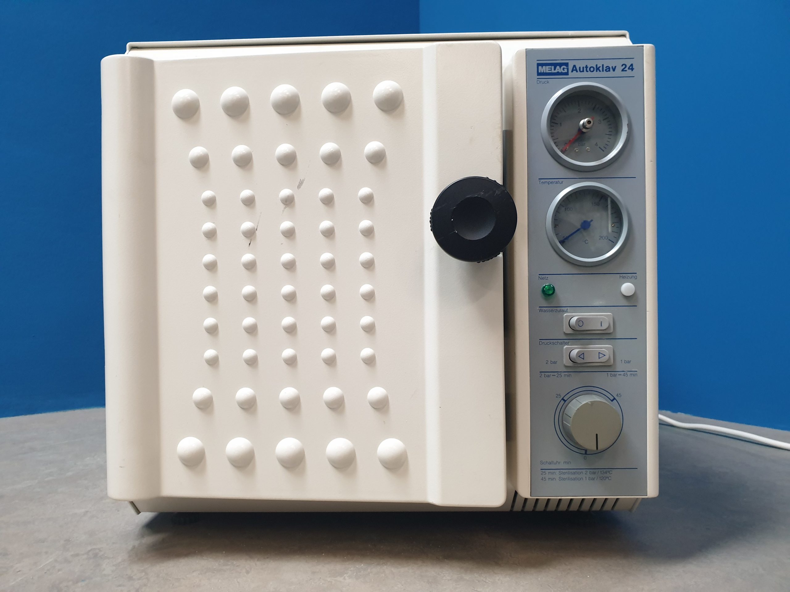 Melag 24 Autoklav + 4 Tabletts // Autoklav 24 Sterilisator