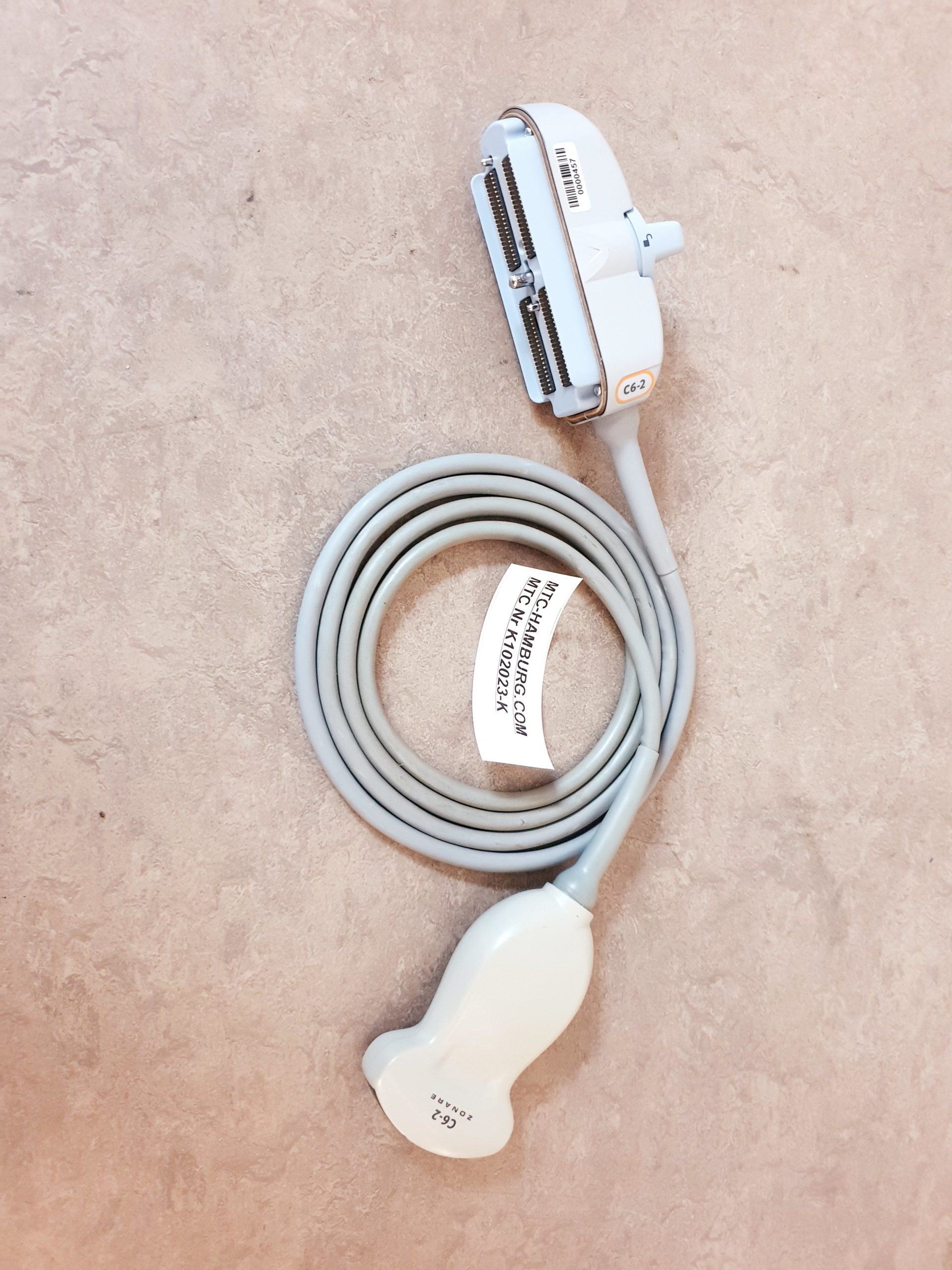 Zonare C6-2 C 6 2 Z Curved Array Ultrasound