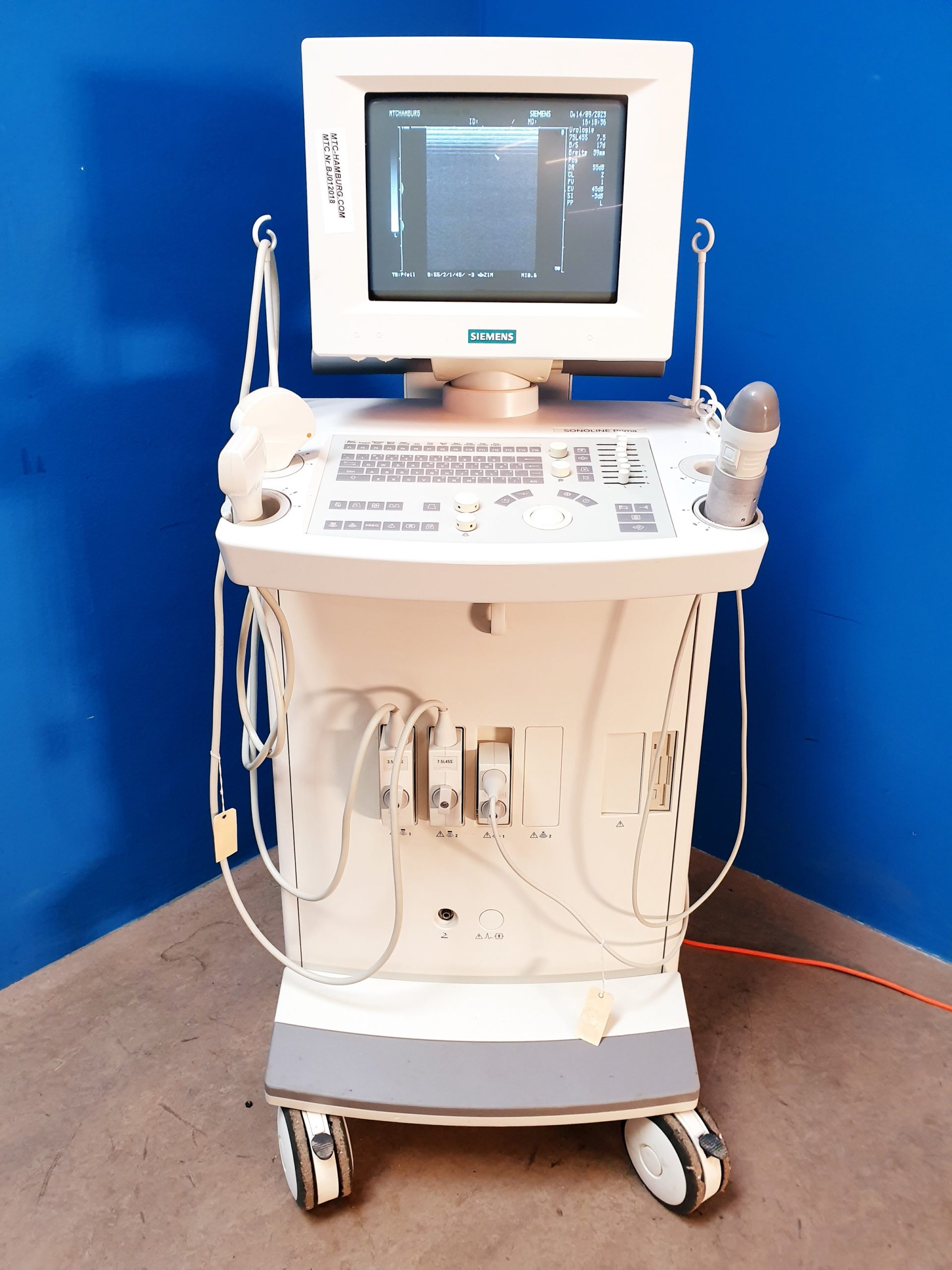 SIEMENS Sonoline Prima Ultraschallgerät + Konvex + Linear + Sektor