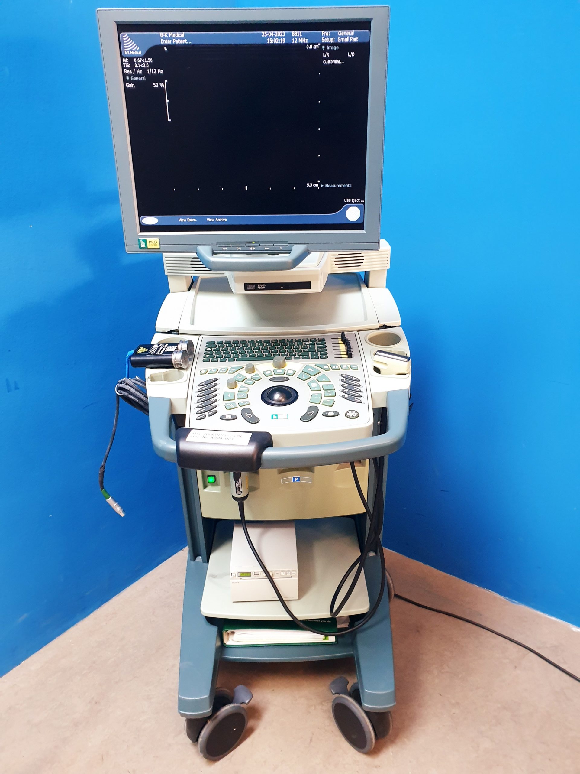 BK MEDICAL Pro Focus 2202 + 8811 Linear Sonde