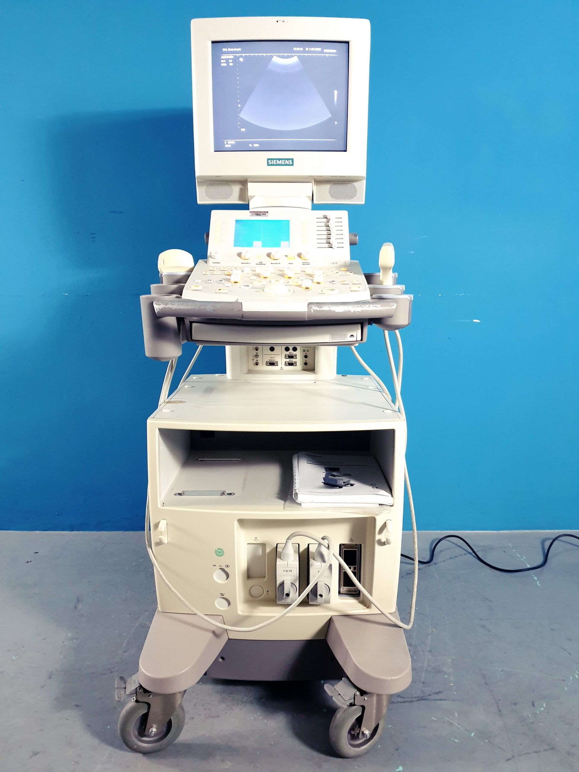 Siemens G50 // G 50 MIT C5-2 Konvex und 7.5L70 Linear Sonde