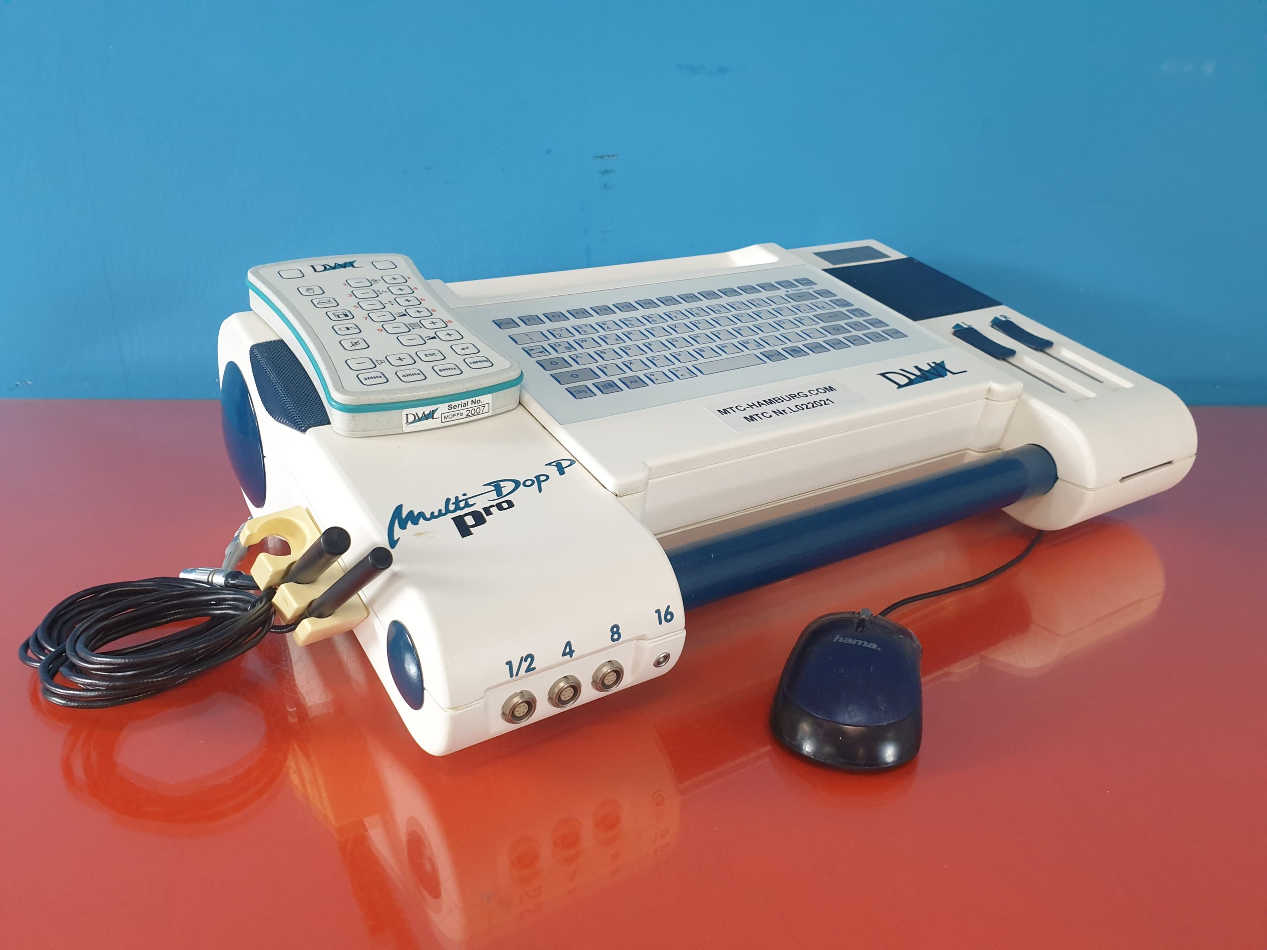 DWL Multi DOP P Pro KIT 2/2 UND 4 Mhz Probe