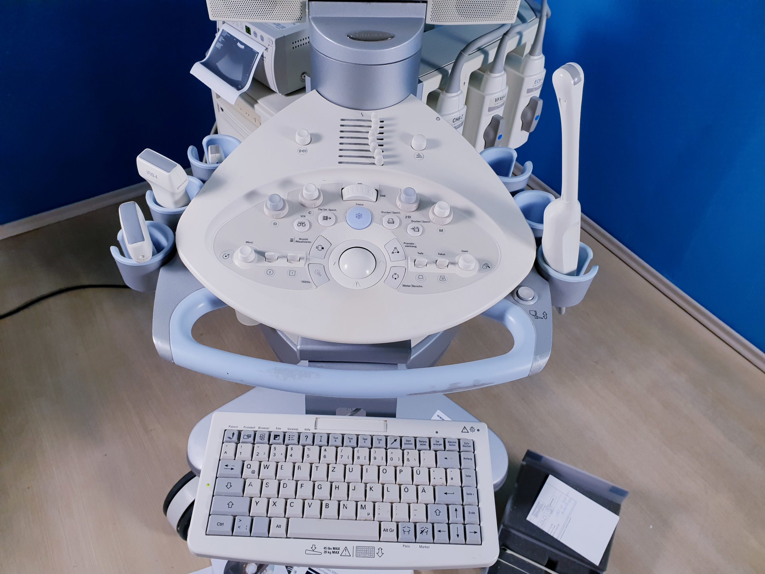 Siemens Sonoline Antares P10-4 , VFX9-4 , EC9-4 , CH6-2 Ultraschallgerät Doppler, …
