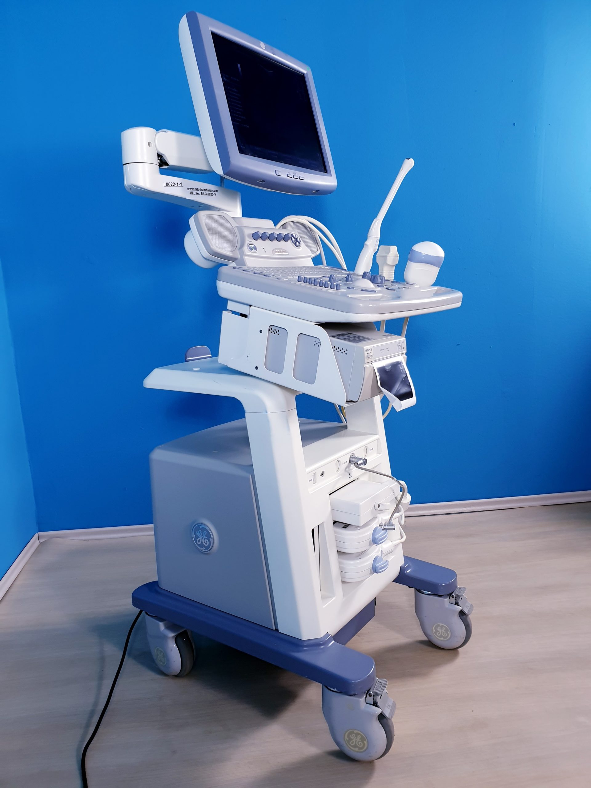 GE LOGIQ P5 Gynäkologie mit 3D/4D Sonde Linear, Endovaginal + Printer BT08