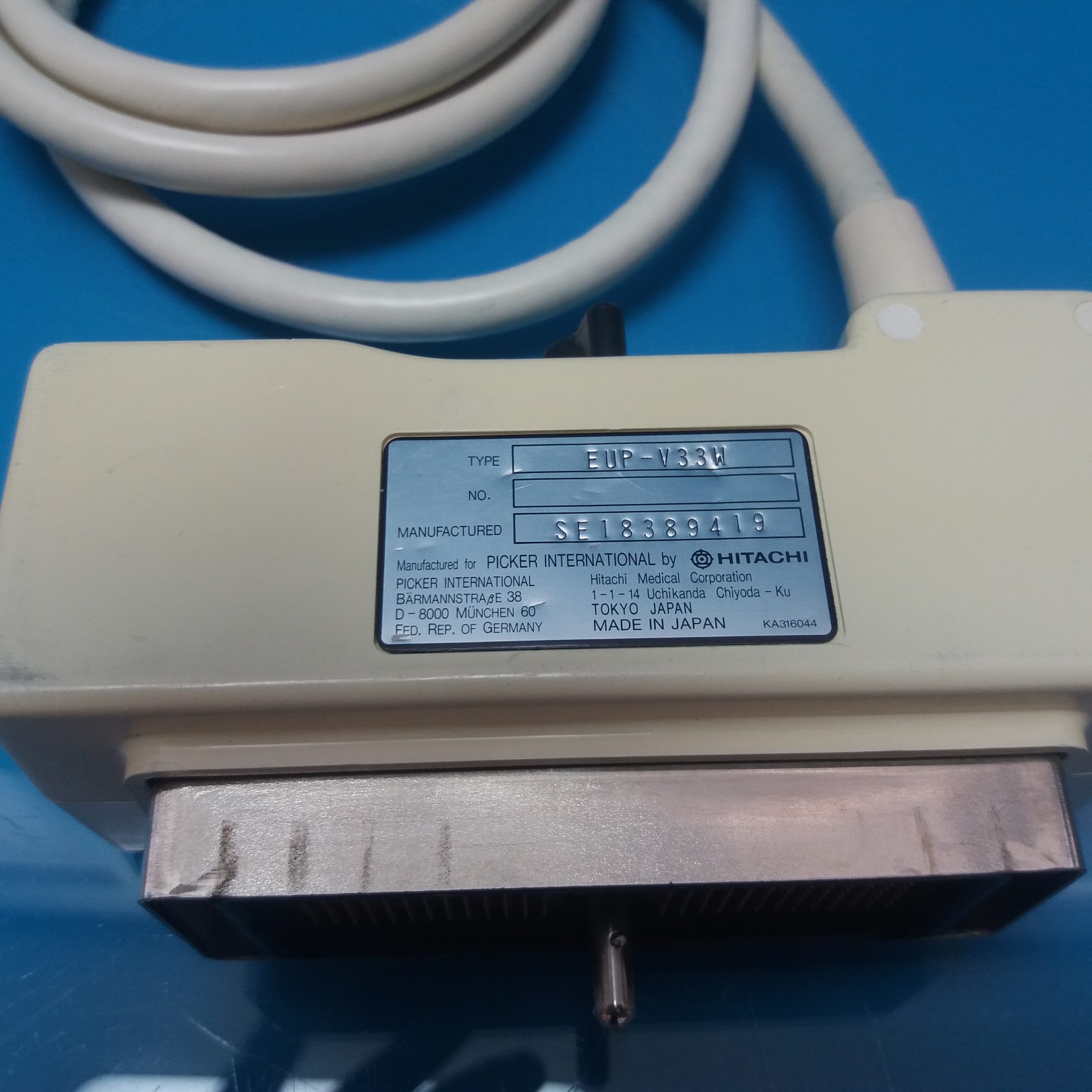 Hitachi EUP-V33W Ultraschallsonde Transducer