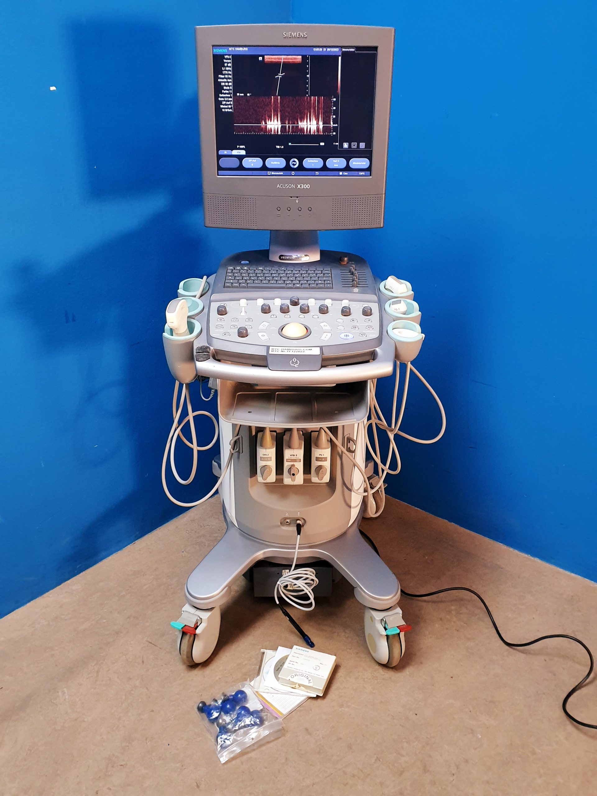 Siemens Acuson X300 // X 300 Premium Edition – Kardiomaschine