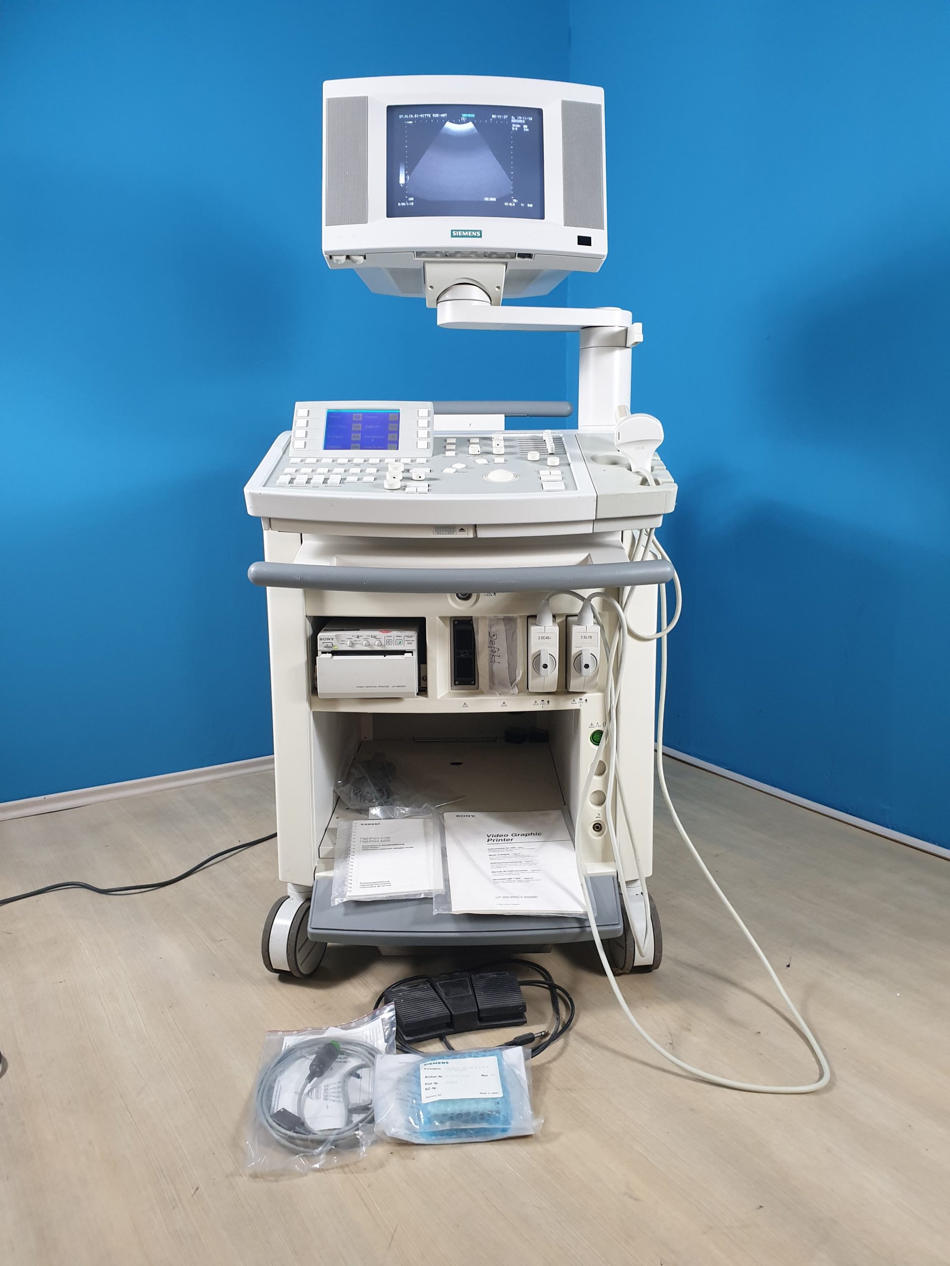 Siemens Versa Plus mit 02 Sonden – Doppler