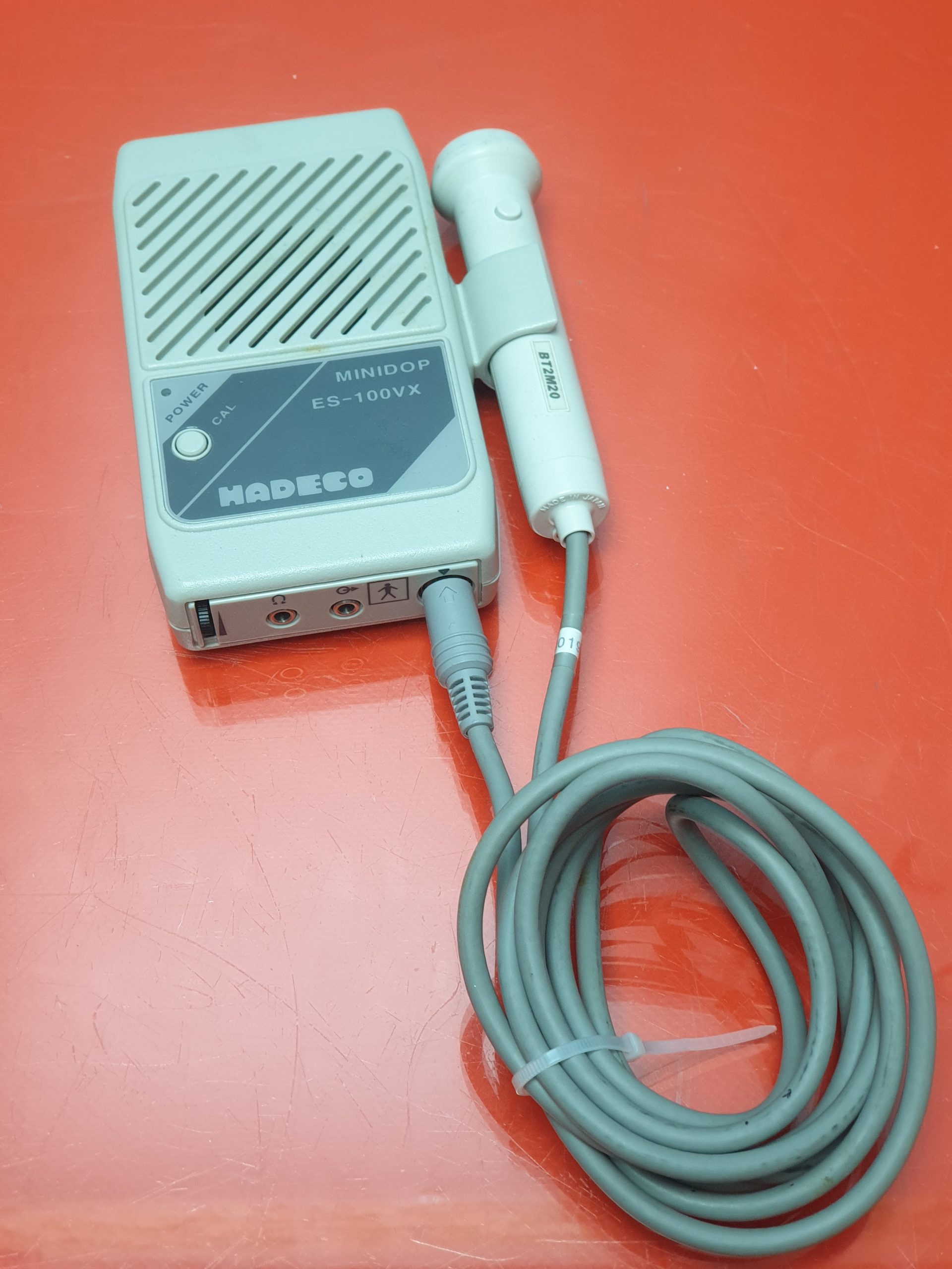 HADECO Minidop ES-100VX Taschendoppler mit BT2M20 Sonde