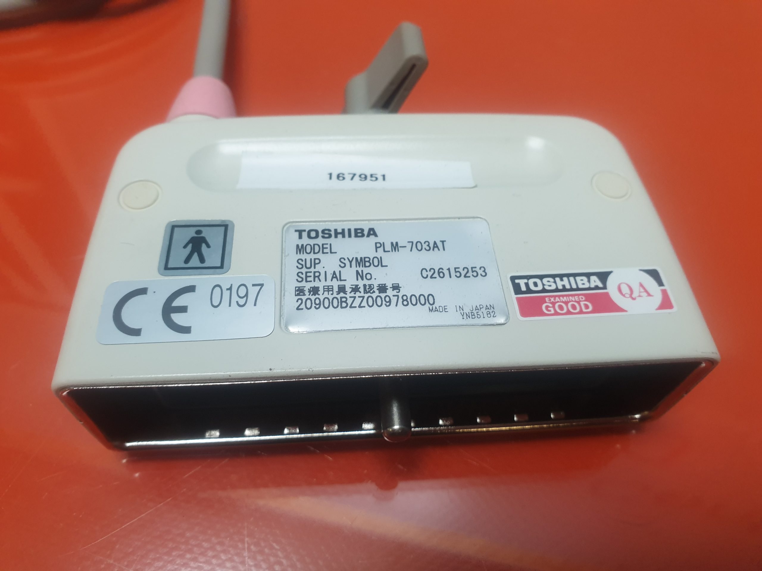 Toshiba PLM-703AT Probe, Sonde Linear