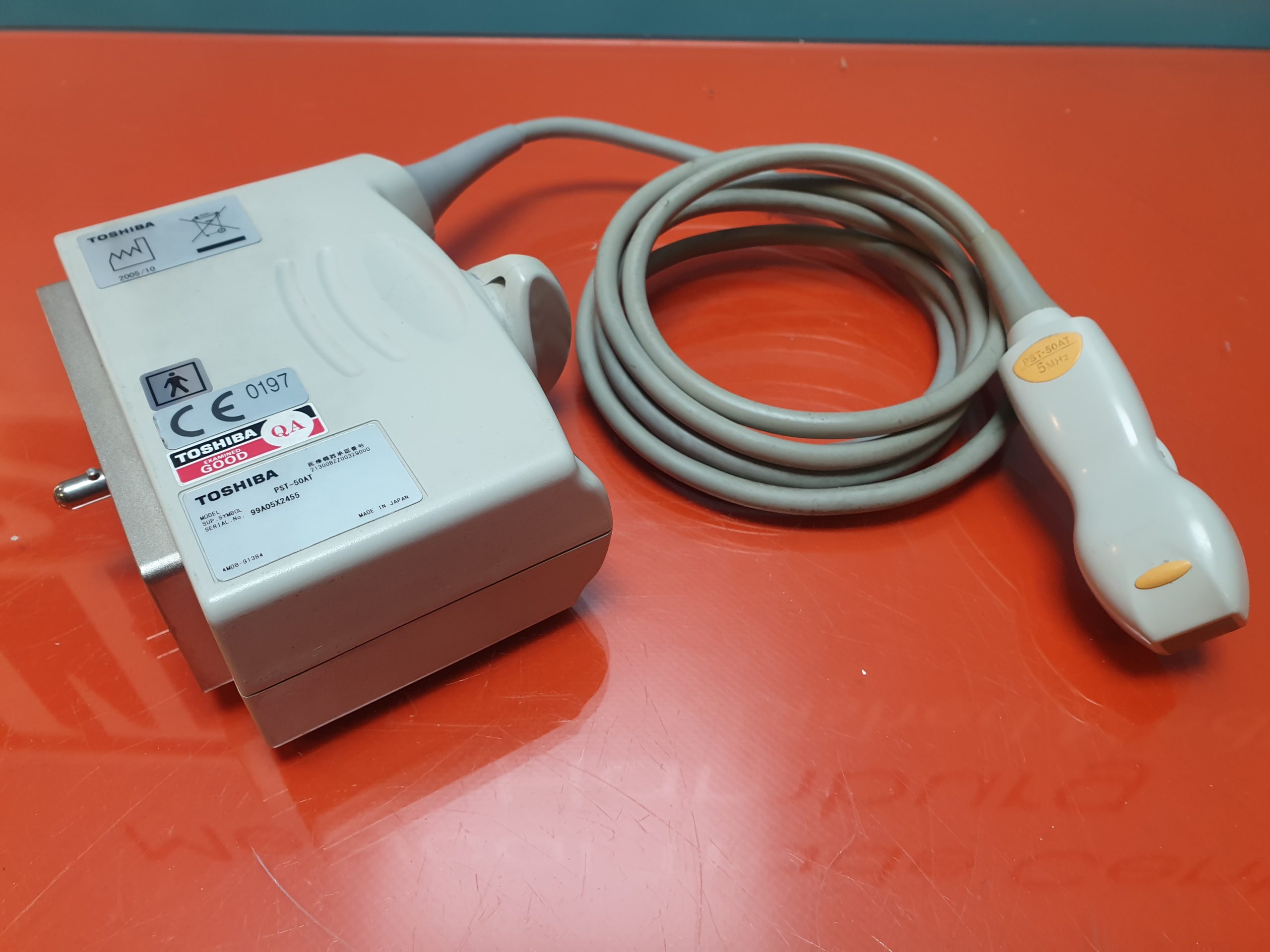 TOSHIBA PST-50AT Ultrasound Transducer
