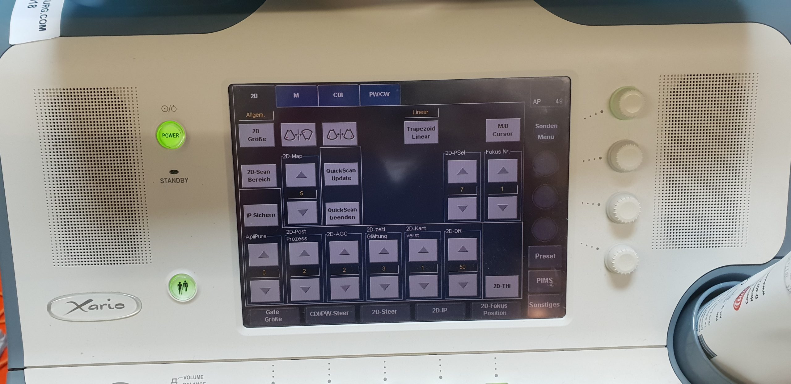 Toshiba Xario SSA 680A Ultraschallgerät mit 05 Sonden // Kardiomaschine // Pediatrie