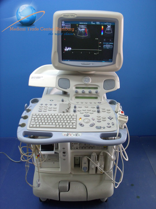 GE VIVID 7 Ultraschallgerät mit 03 Sonden