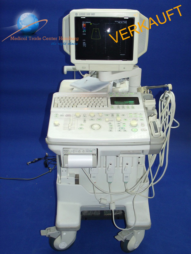 GE Logiq 500 MD Inkl Konvex und Linear Sonden