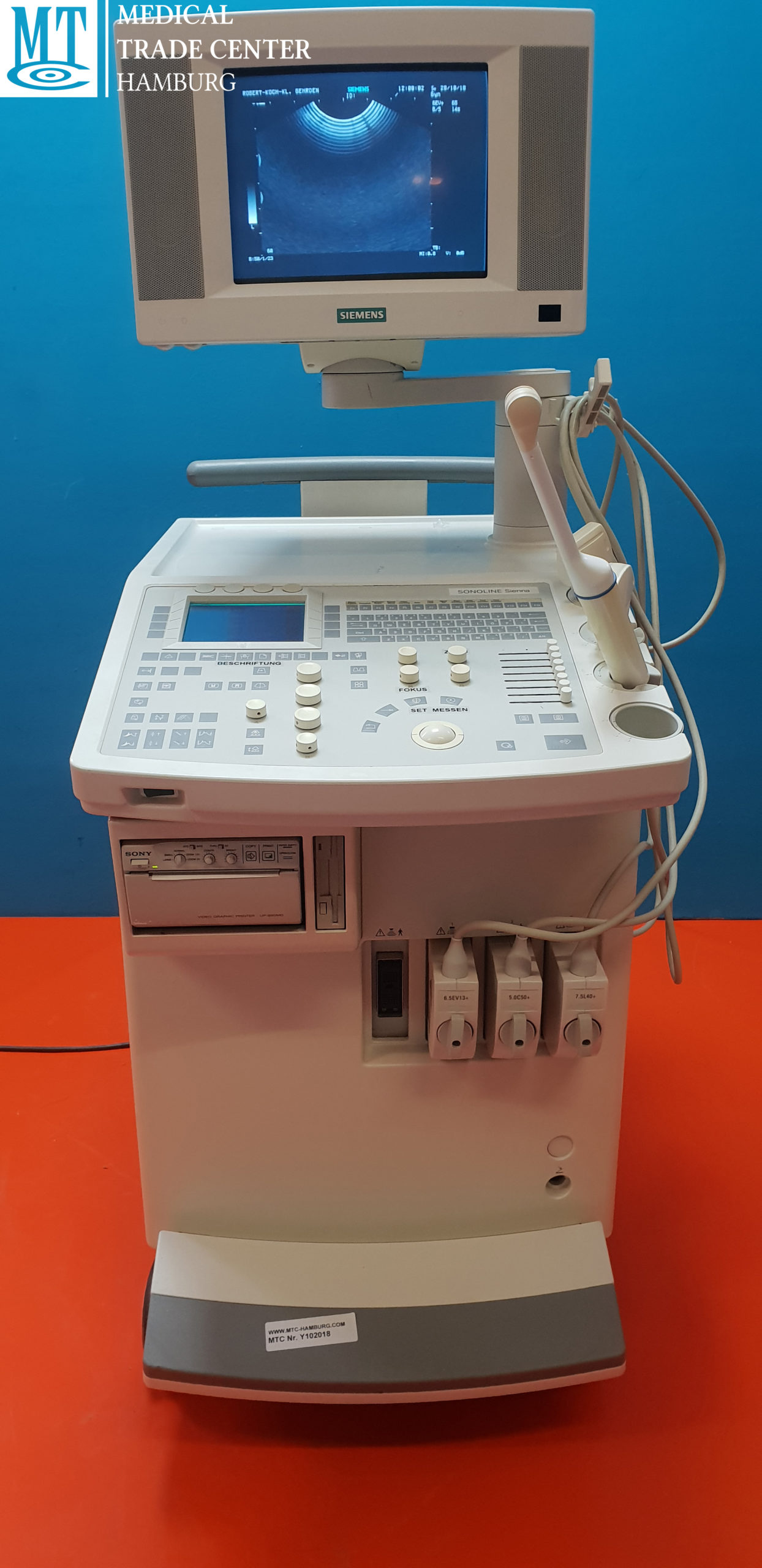 Siemens SONOLINE Sienna Ultrasoud mit 03 Sonden und Printer