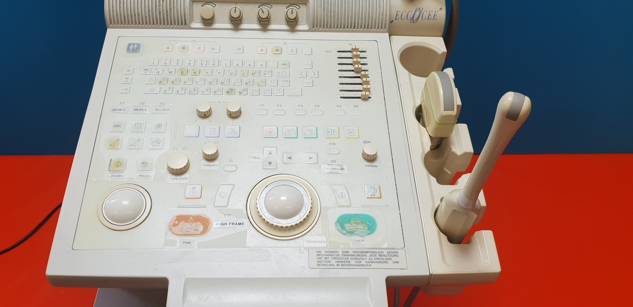 Toshiba SSA-340A Eccocee Ultraschallgerät mit Konvex und Endovaginal