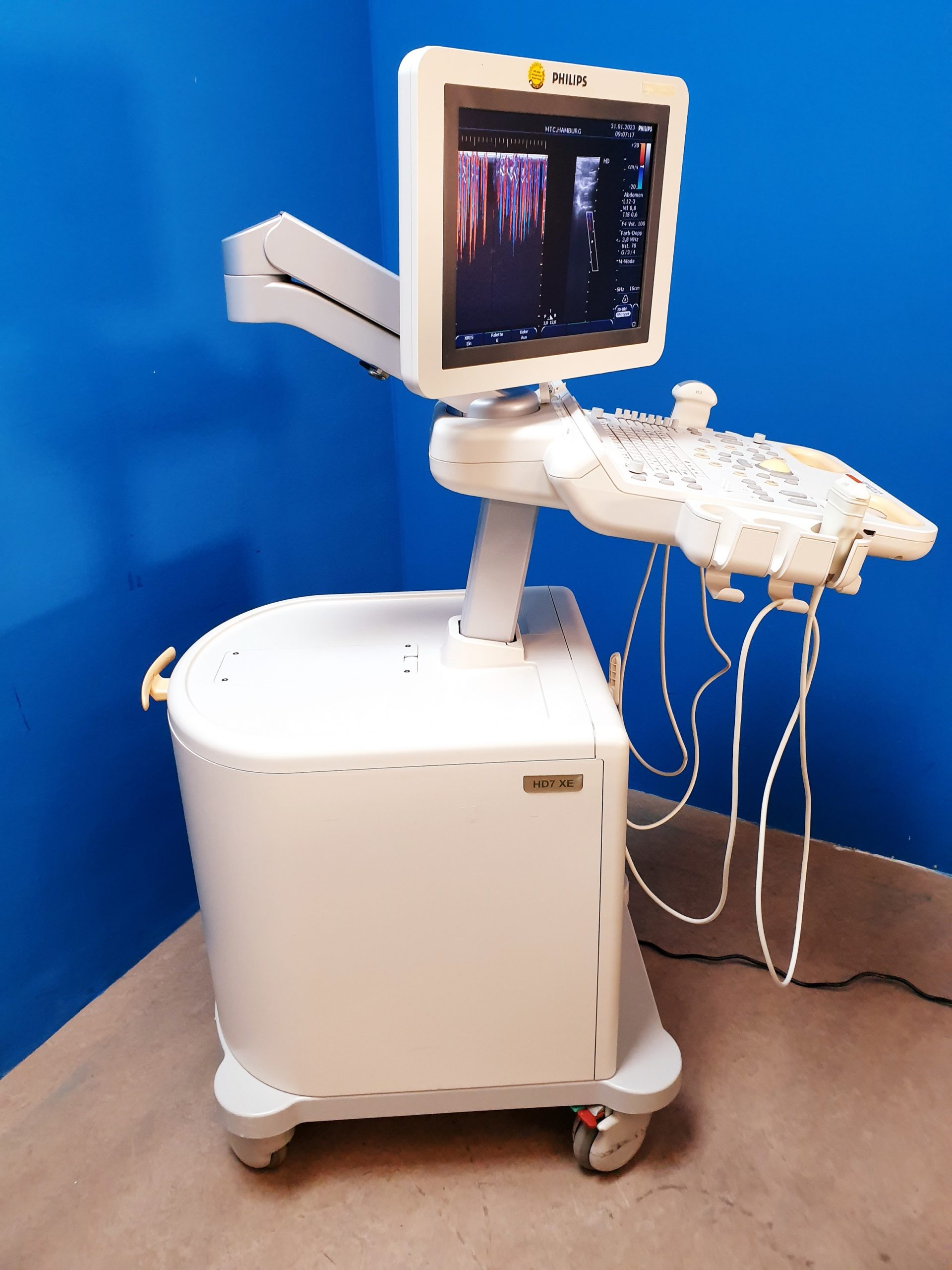 Philips HD 7 XE // HD7 XE + C5-2 Konvex + L12-3 Linear Software Version 3.1