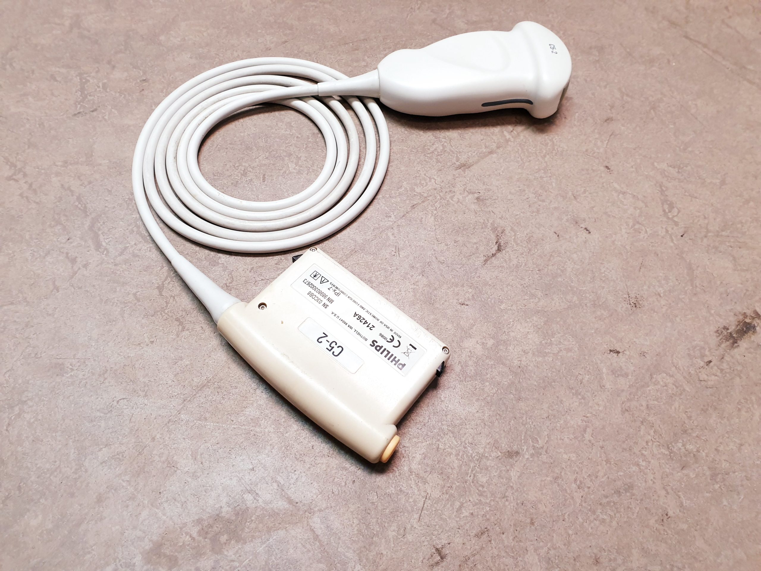 Philips C5-2 Convex Sonde Ultrasound Probe transducer