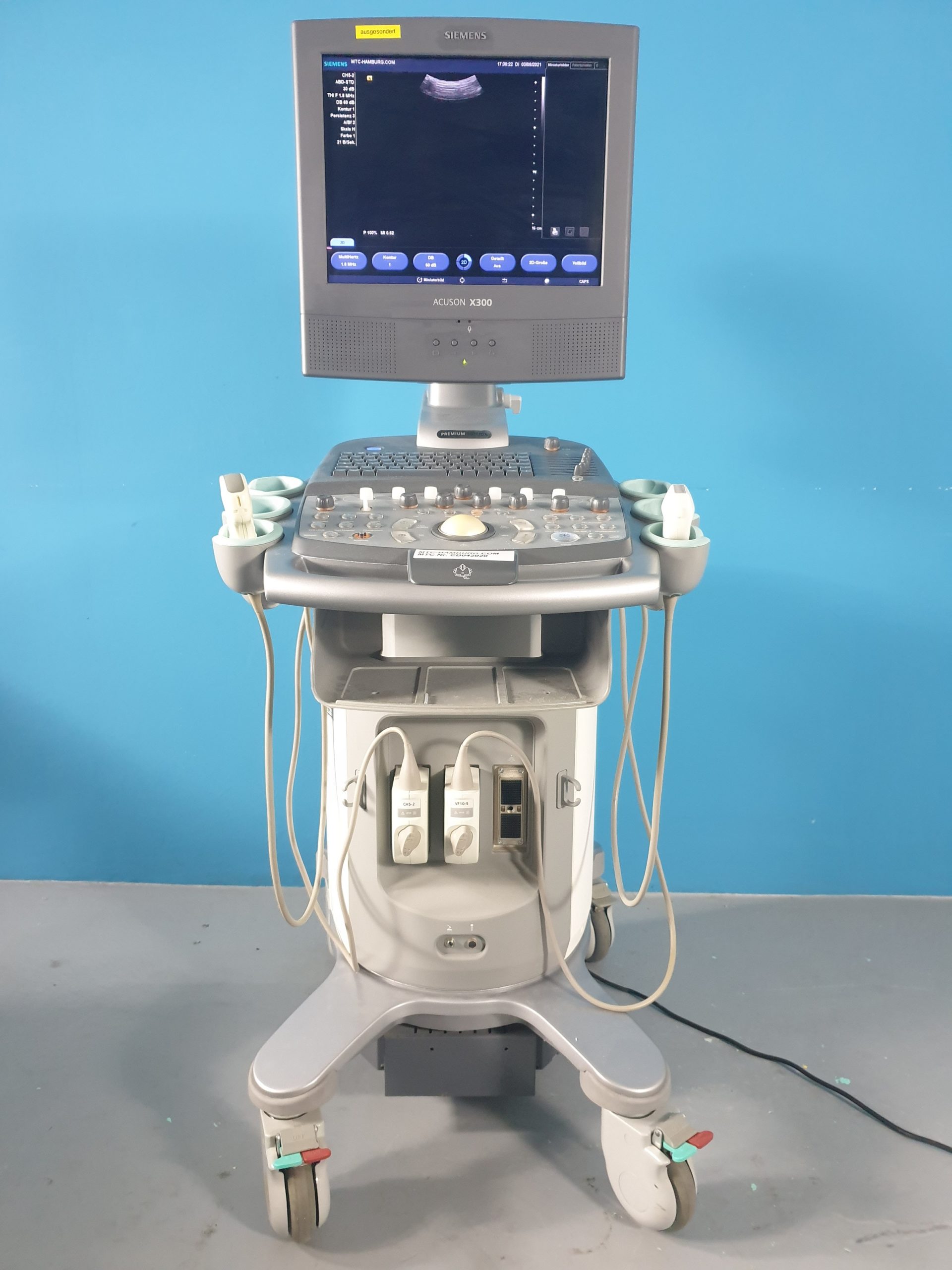SIEMENS X300 // X 300 CH5-2 + VF10-5 Sonden – Konex & Linear