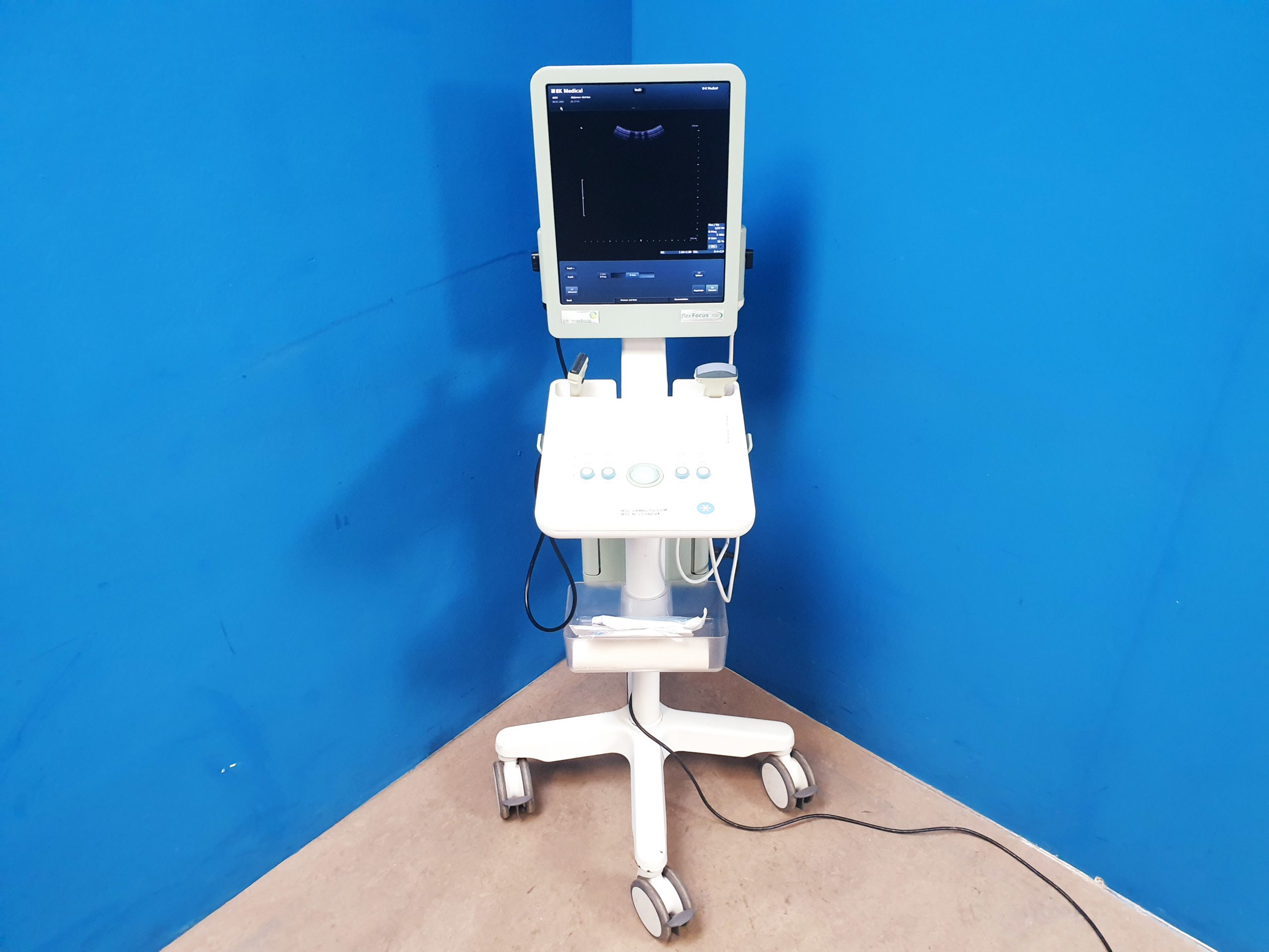 BK B&K Flex Focus 500 Ultrasound Scanner 1202 + 8830 + 8811 – 8000 – E8900