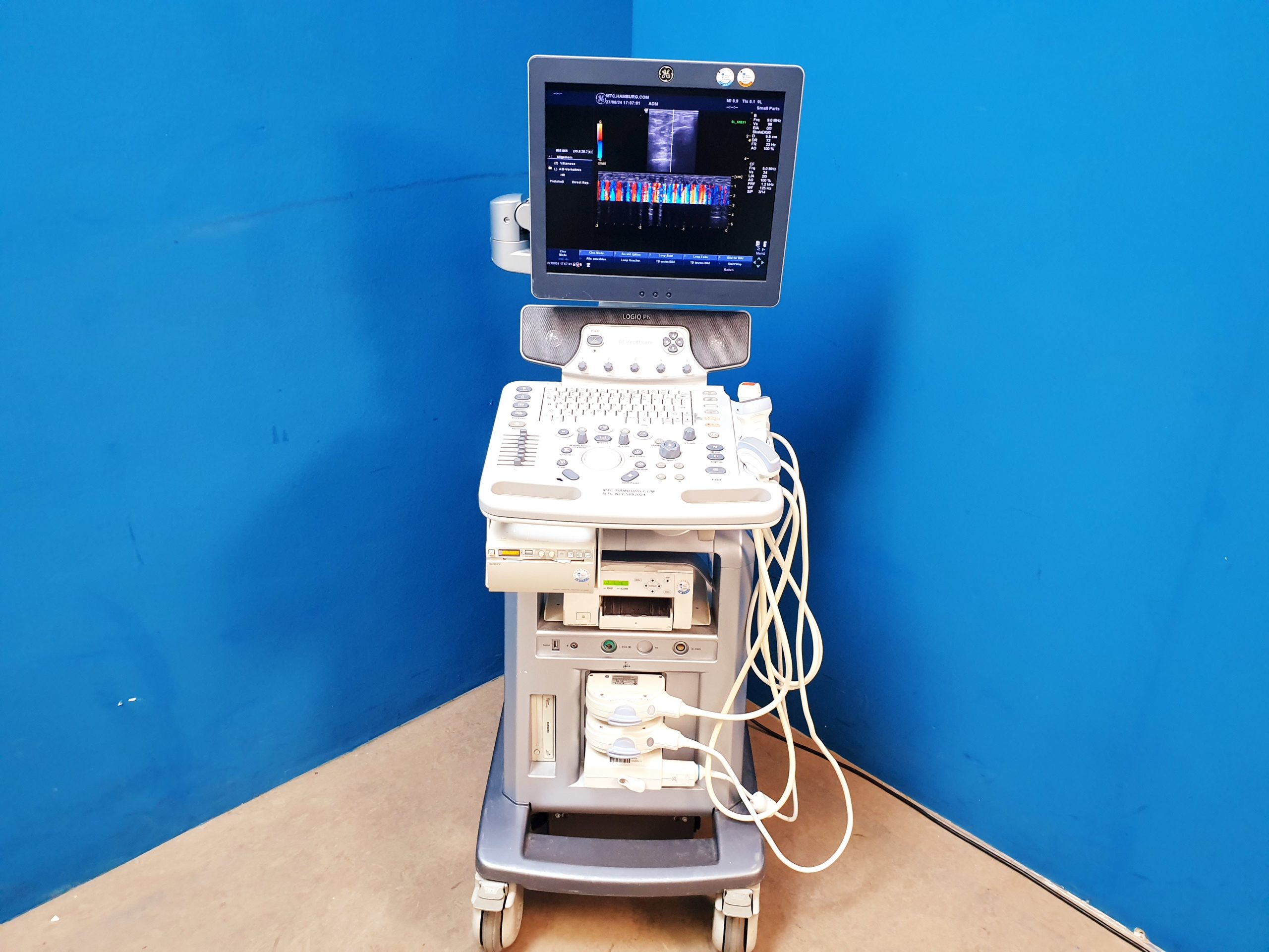 GE LOGIQ P6 Pro +4C+9L + 3S – DOM 2011