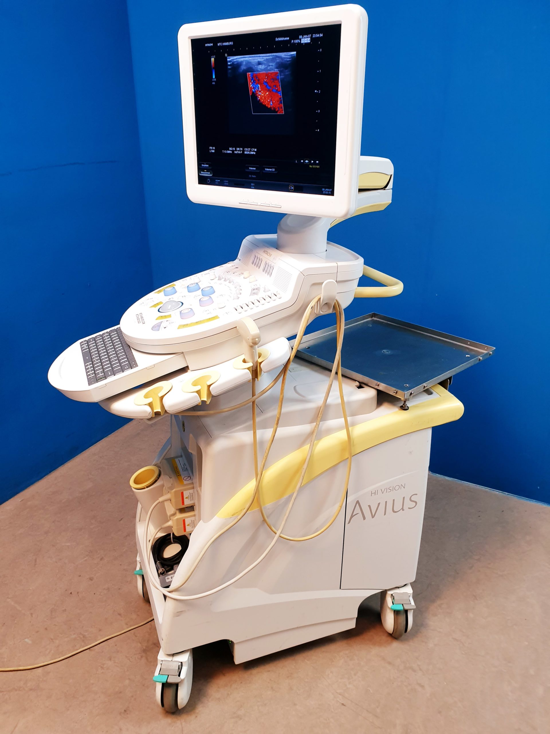 Hitachi HI Avius Ultraschallgerät + EUP-C715 + EUP-L74M DOM 2012