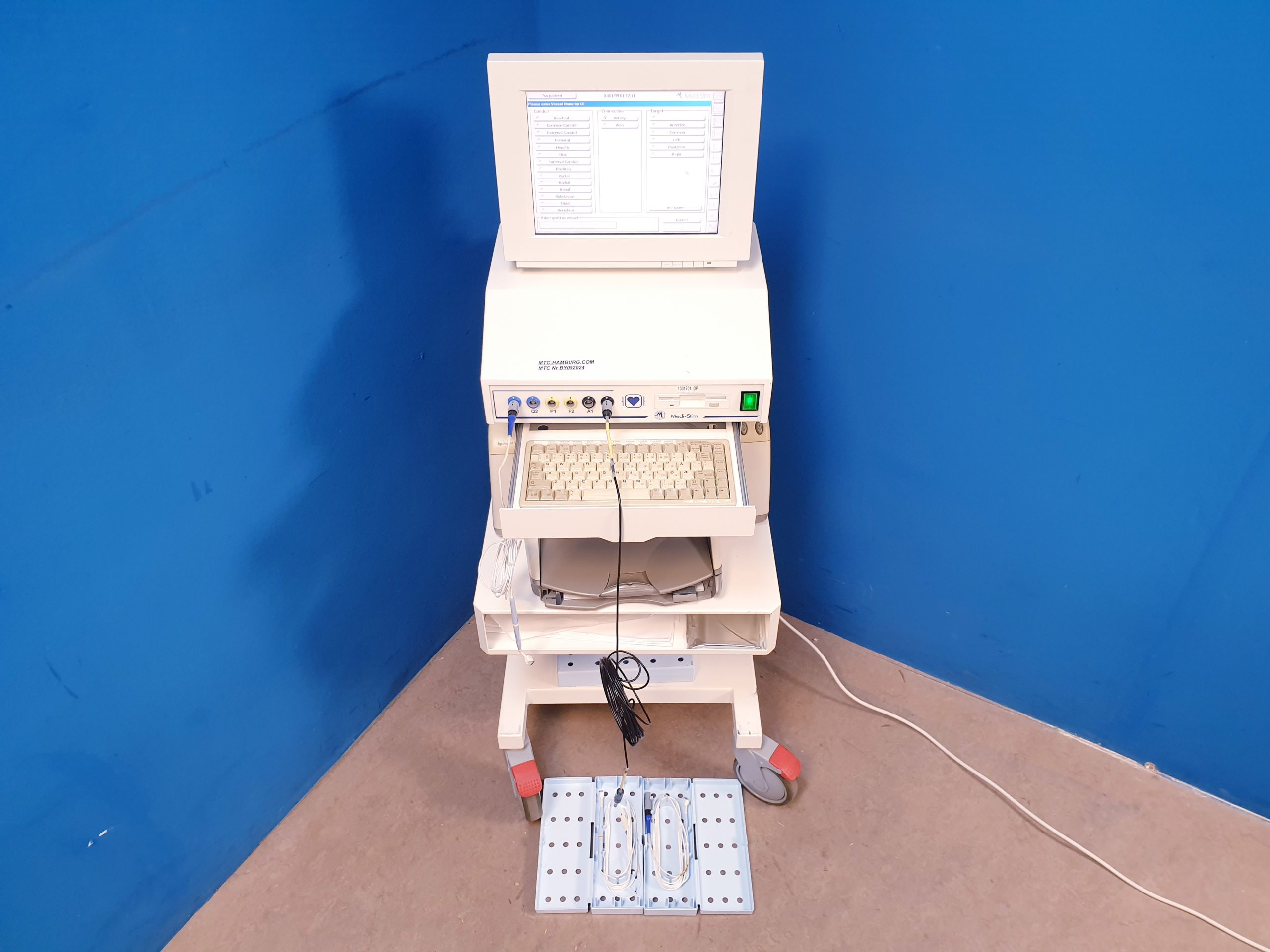 Medistim Butterfly Version IV mit Sonden – Blood flowmeter intraoperative VERIQ C Medistim – VERIQ C