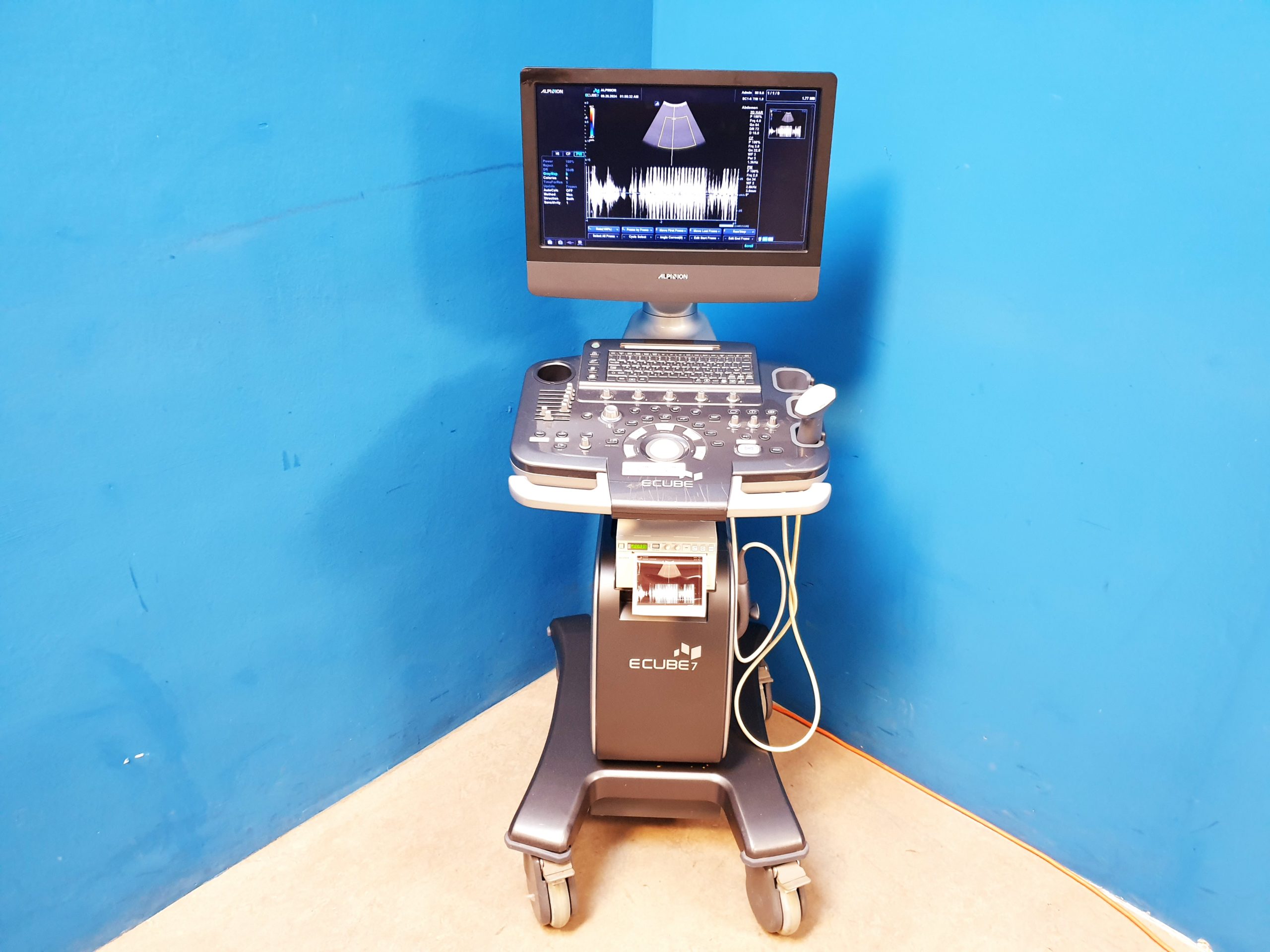 Alpinion E-Cube 7 Farbdoppler + SC1-6 Konvex Sonde