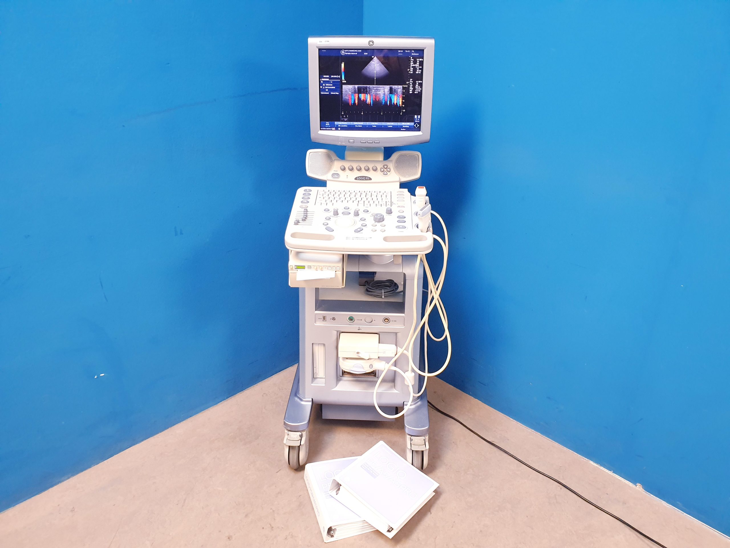 GE Logiq P5 + 11L Linear + 7S Kardio – Echo Farbdoppler Dom 2012